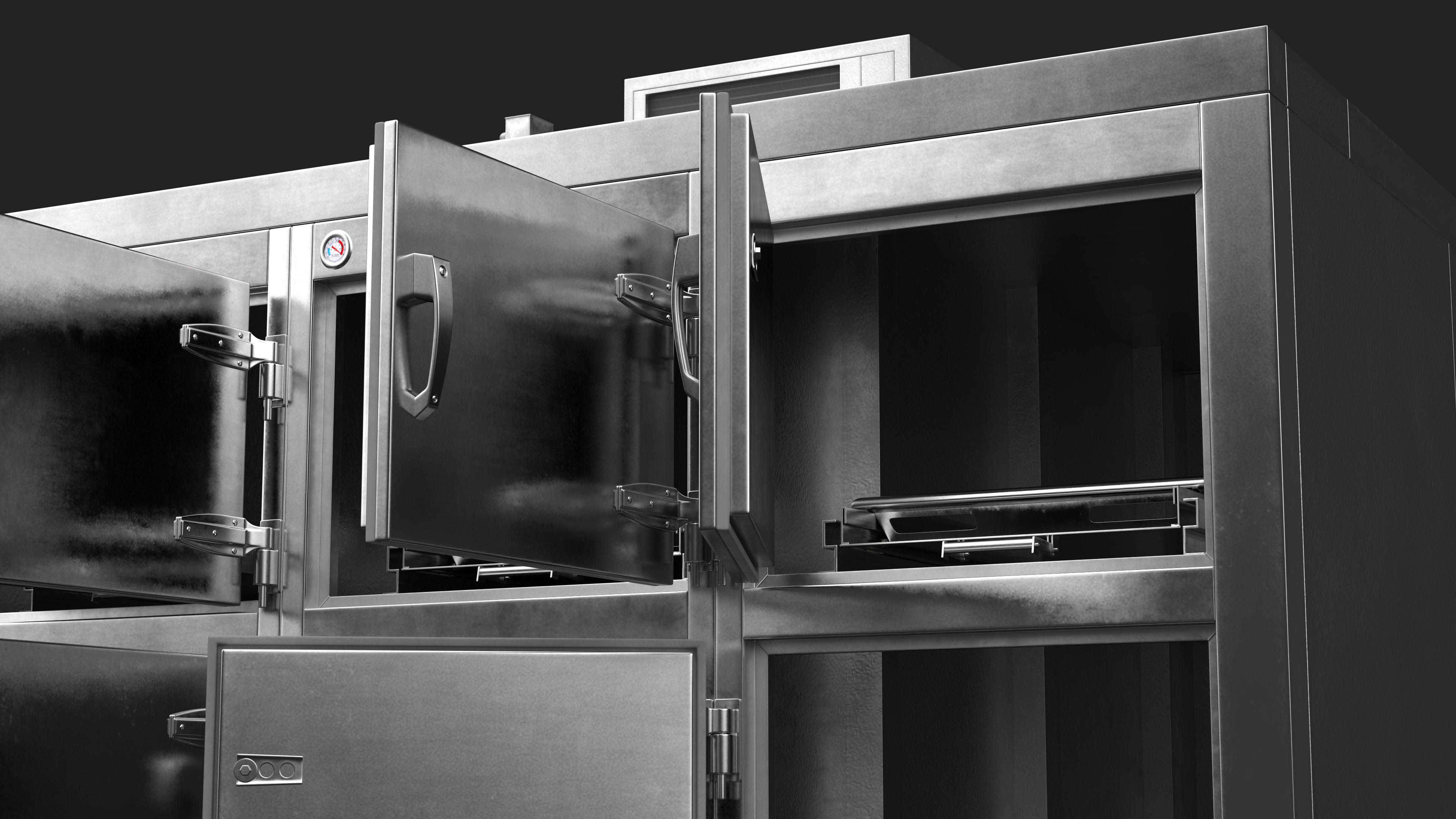 Mortuary Refrigerator Aged, view 11