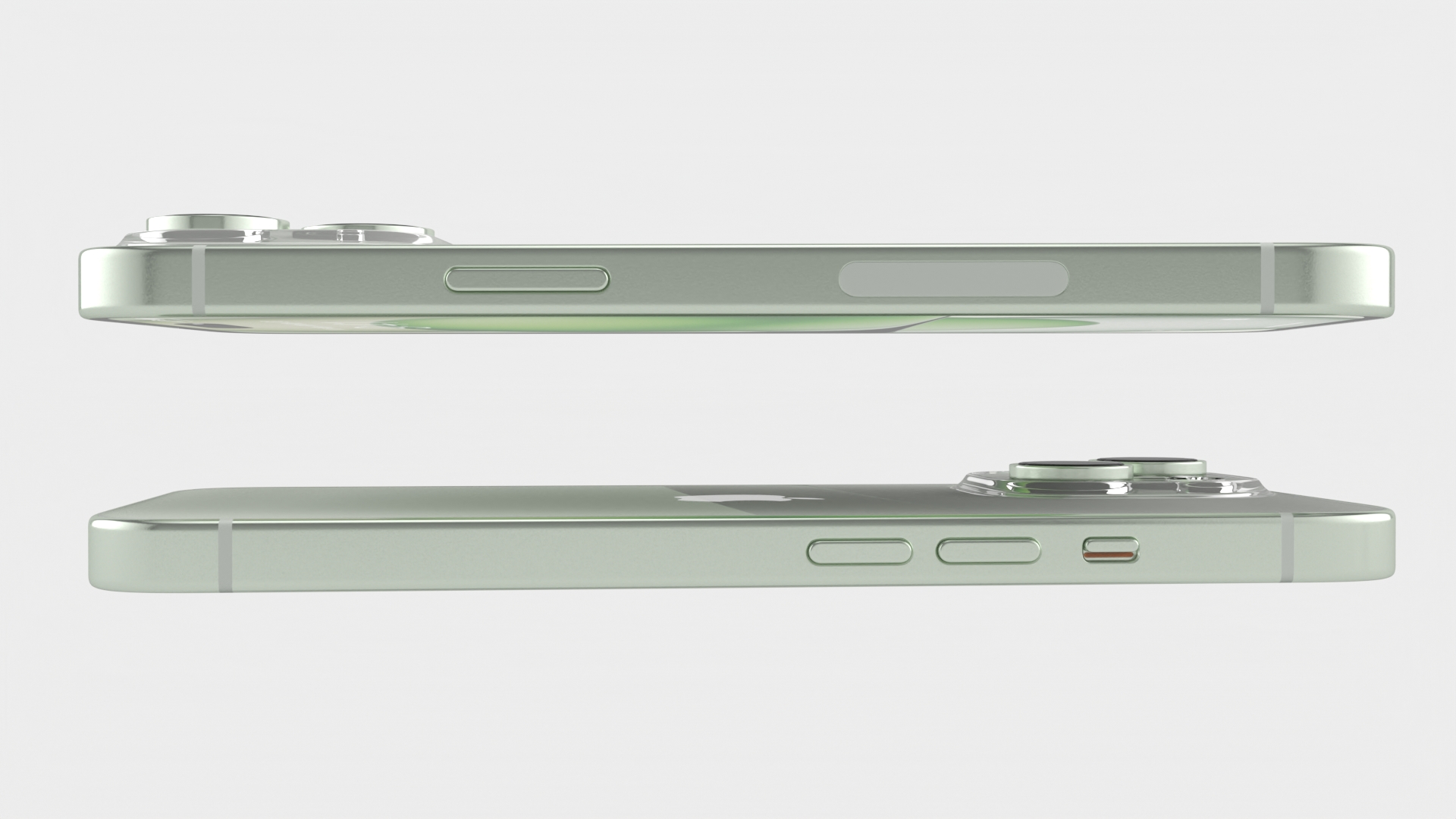 IPhone 15 Green Unpacked 3D model