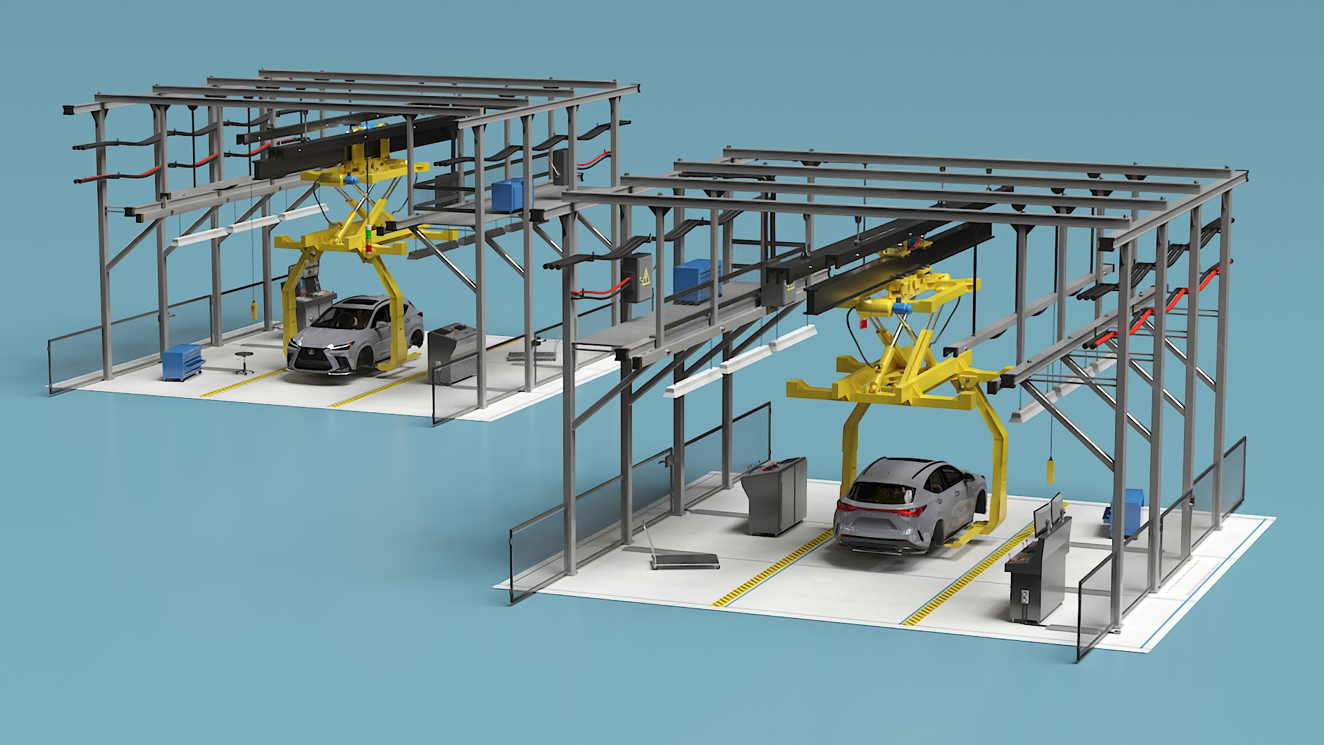 3D model Automatic Lexus Body Line