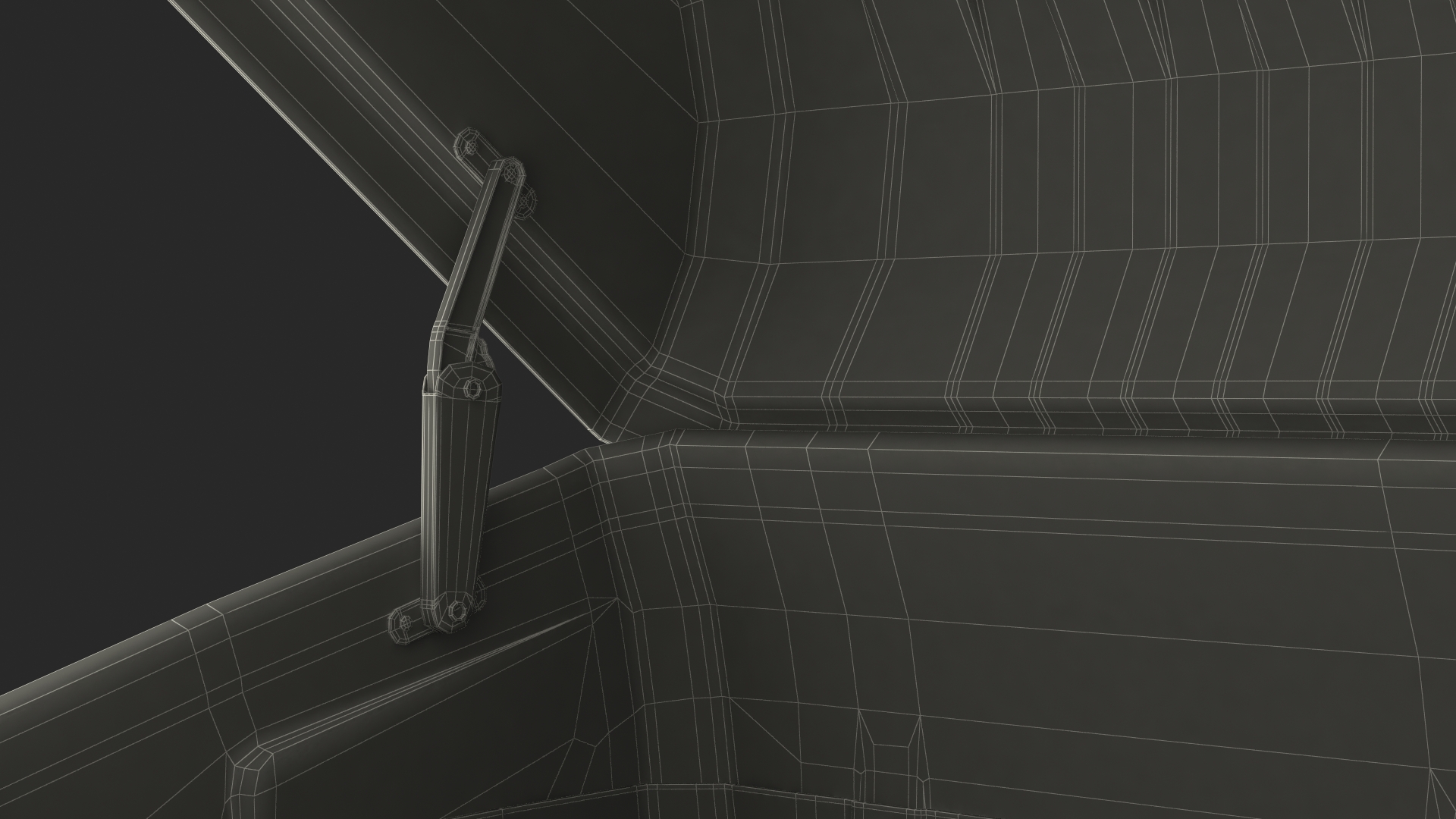 Thule Transporter Combi Cargo Carrier Rigged 3D model