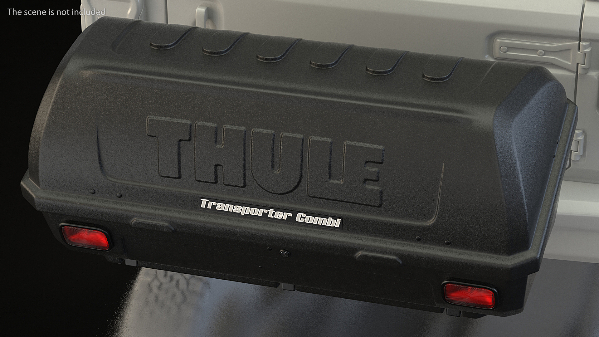 Thule Transporter Combi Cargo Carrier Rigged 3D model