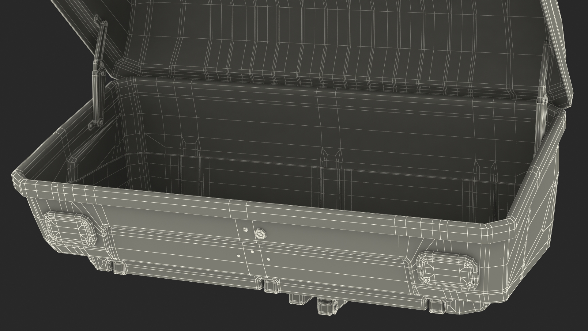 Thule Transporter Combi Cargo Carrier Rigged 3D model