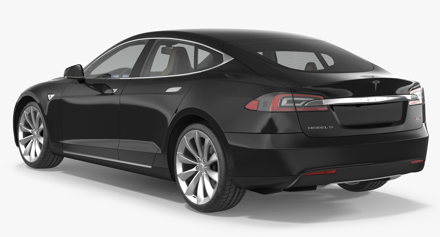 Tesla Model S P100D 2015 3D model