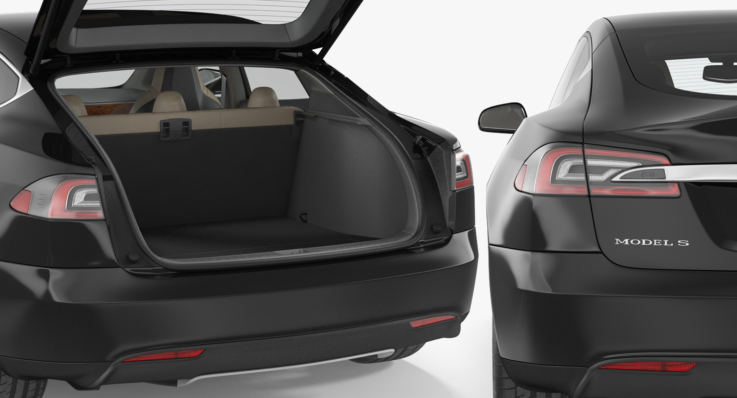 Tesla Model S P100D 2015 3D model