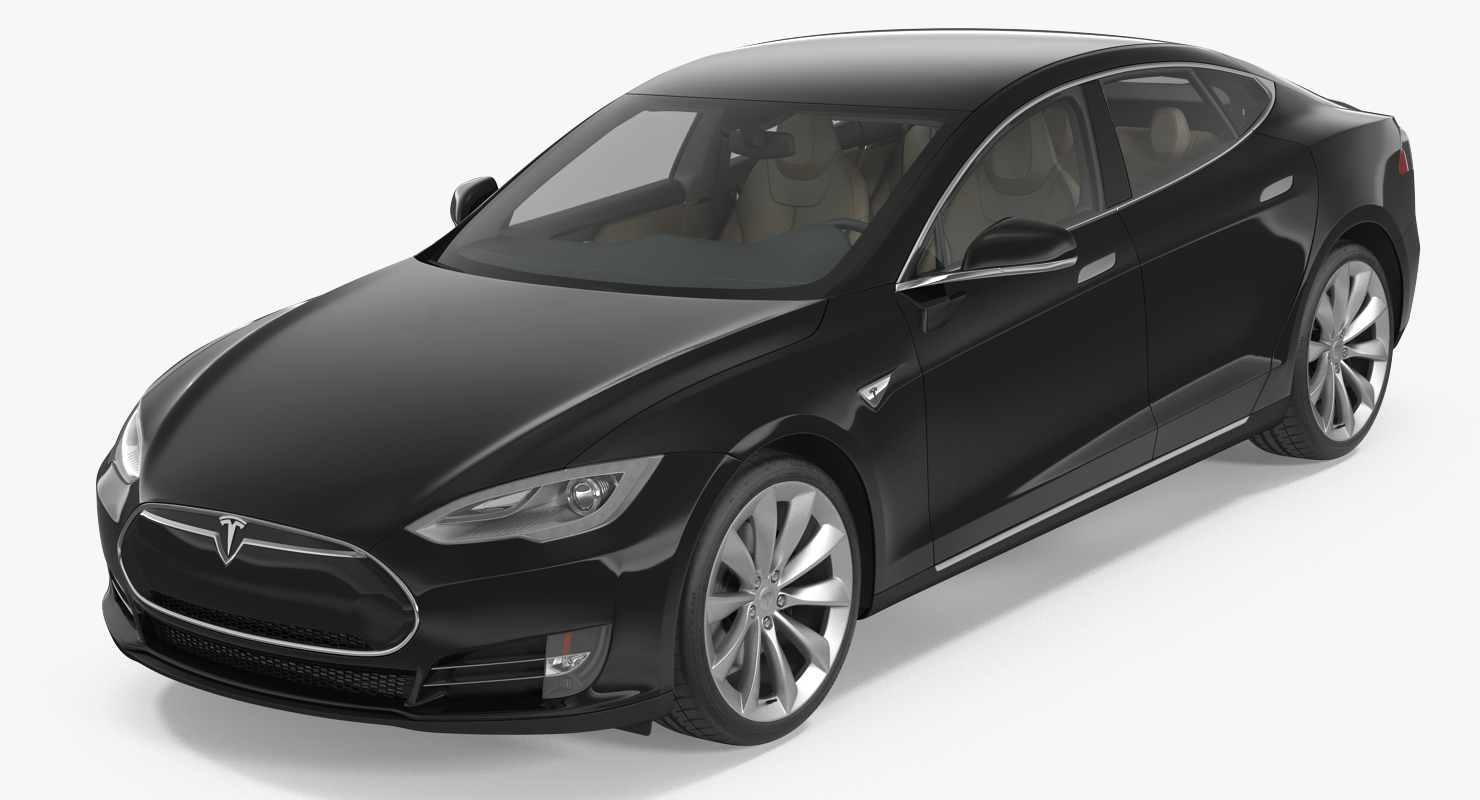 Tesla Model S P100D 2015 3D model