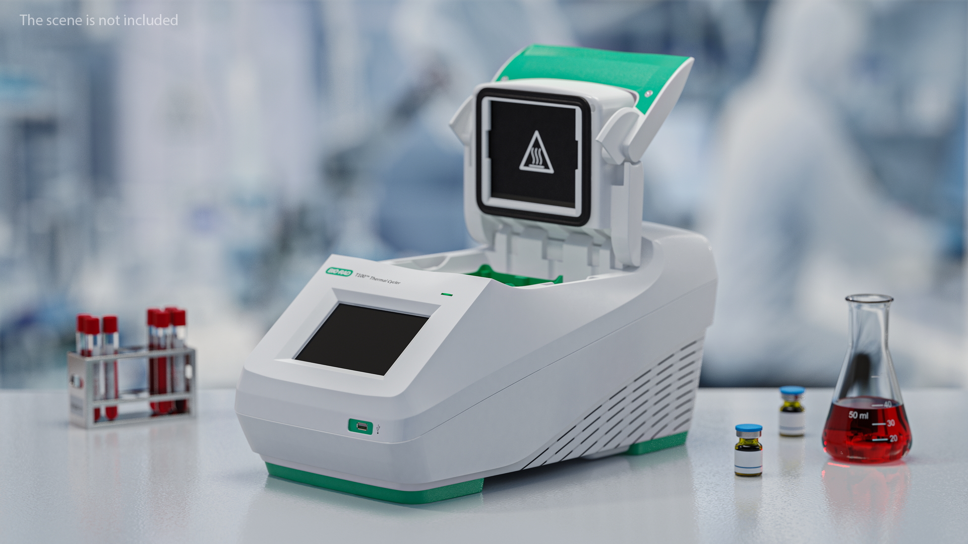 Thermal Cycler BioRad T100 Switched Off 3D model