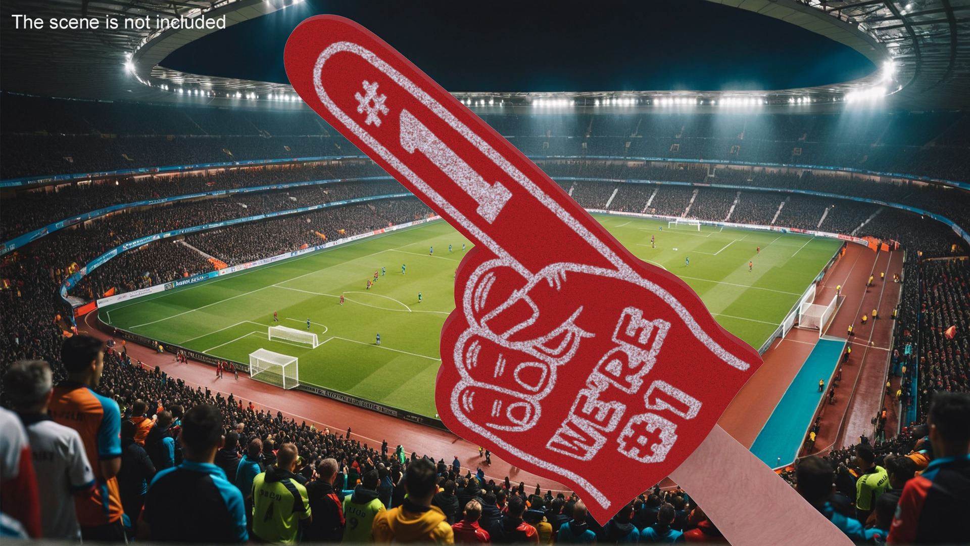 Foam Hand 3D model