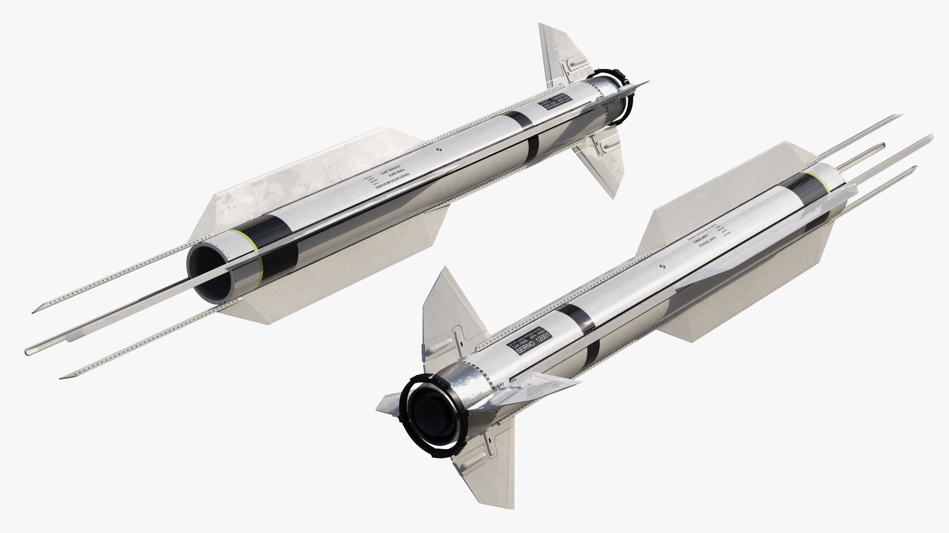 3D RIM 174 Standard Extended Range Active Missile