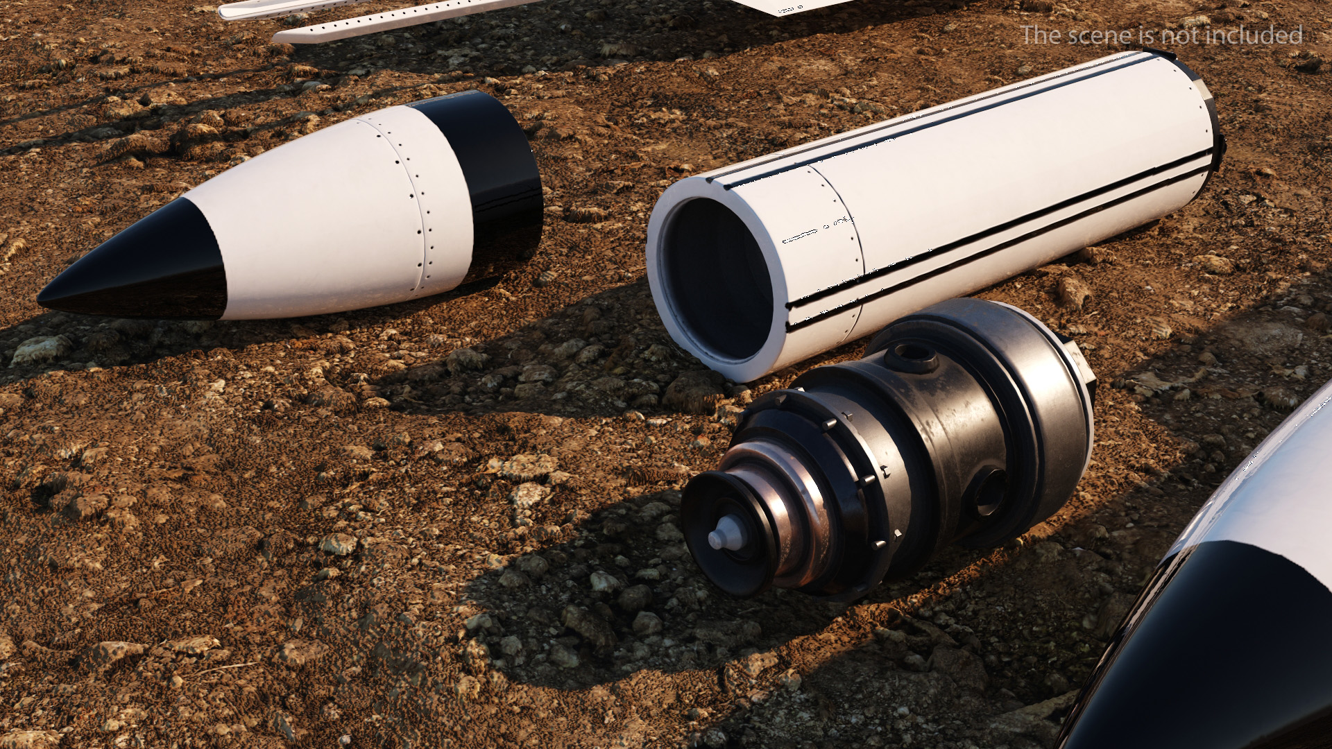 3D RIM 174 Standard Extended Range Active Missile