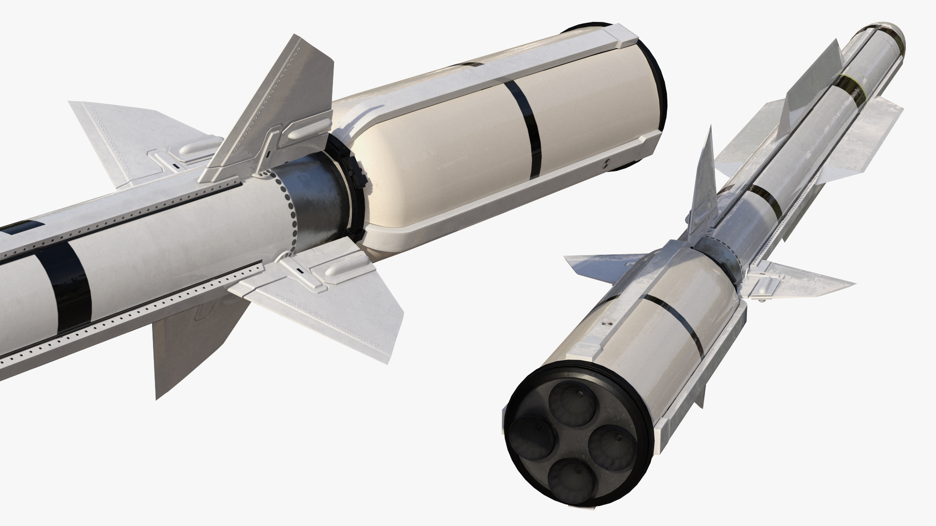 3D RIM 174 Standard Extended Range Active Missile