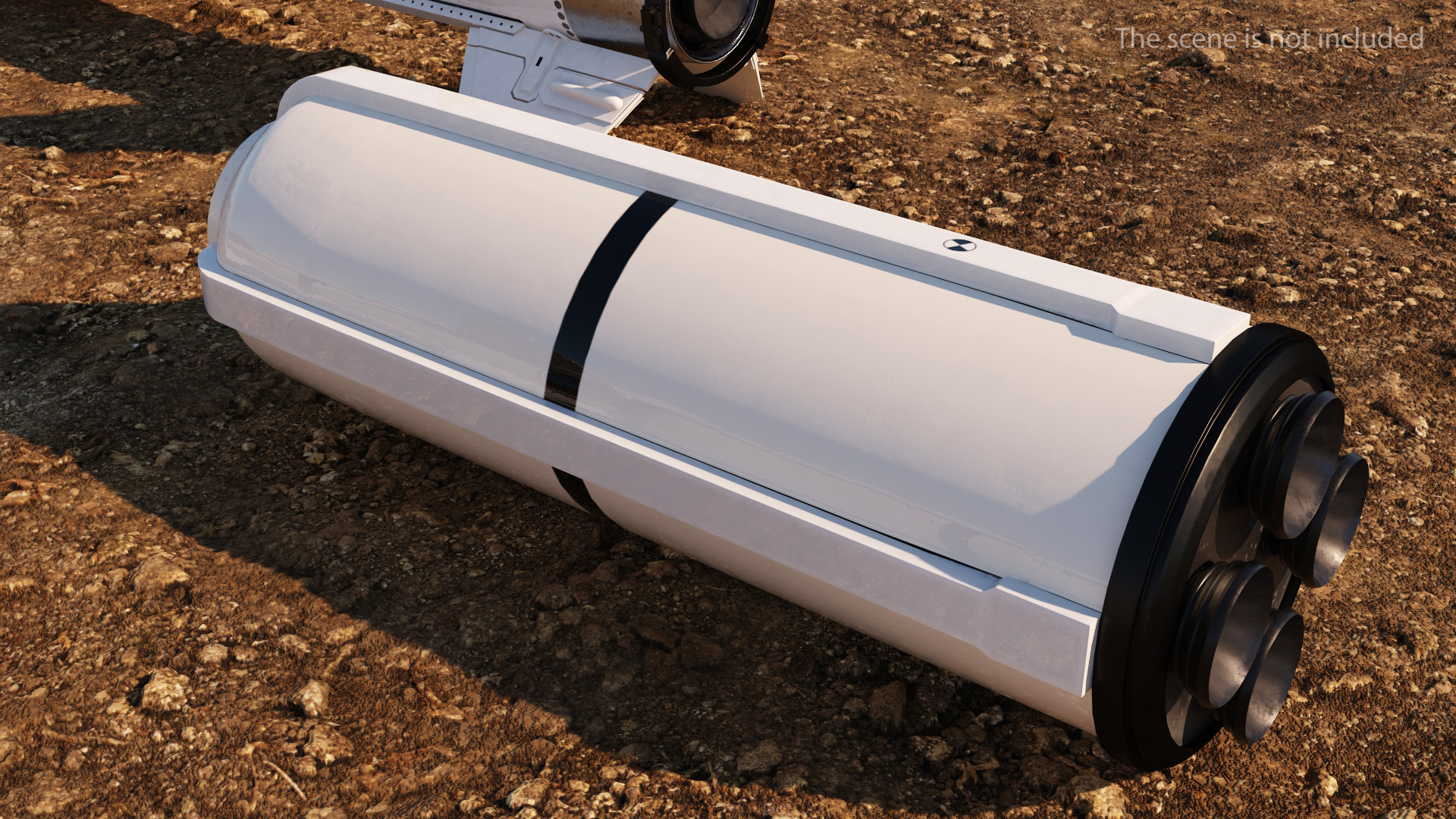 3D RIM 174 Standard Extended Range Active Missile