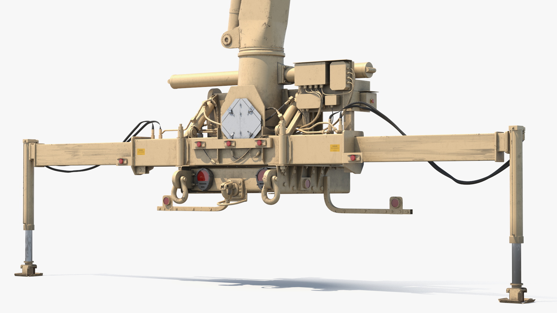 Military Loading Hydraulic Crane System Rigged - view 8