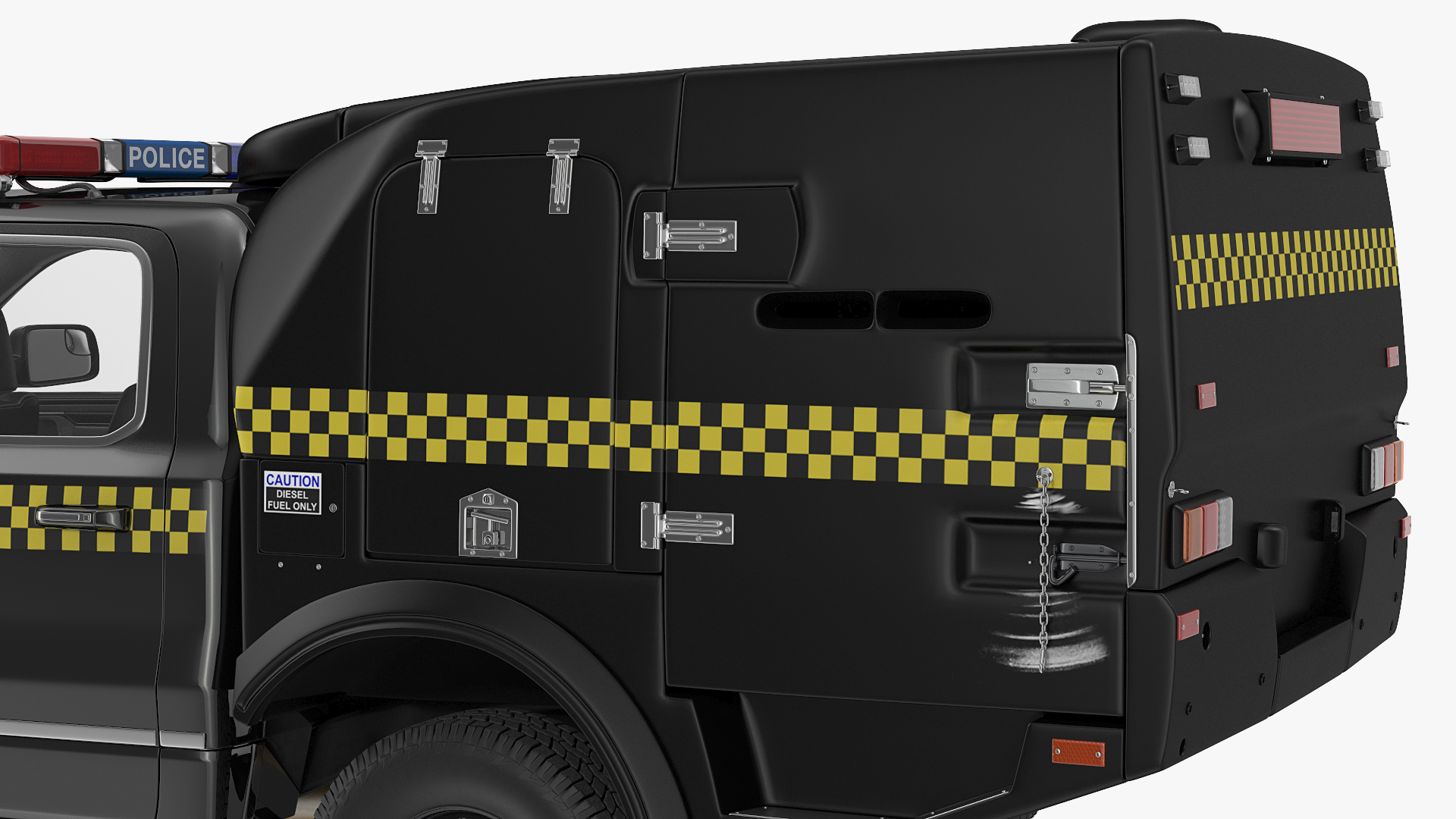 3D Prisoner Transport Vehicle