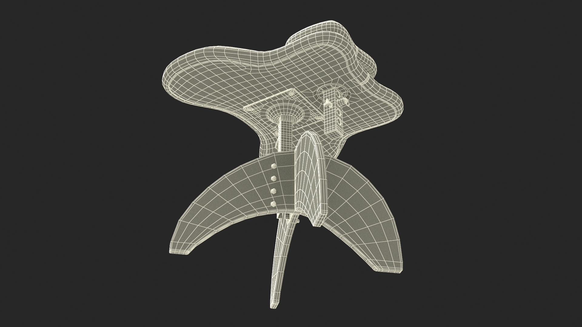 Cross Legged Soul Seat 3D