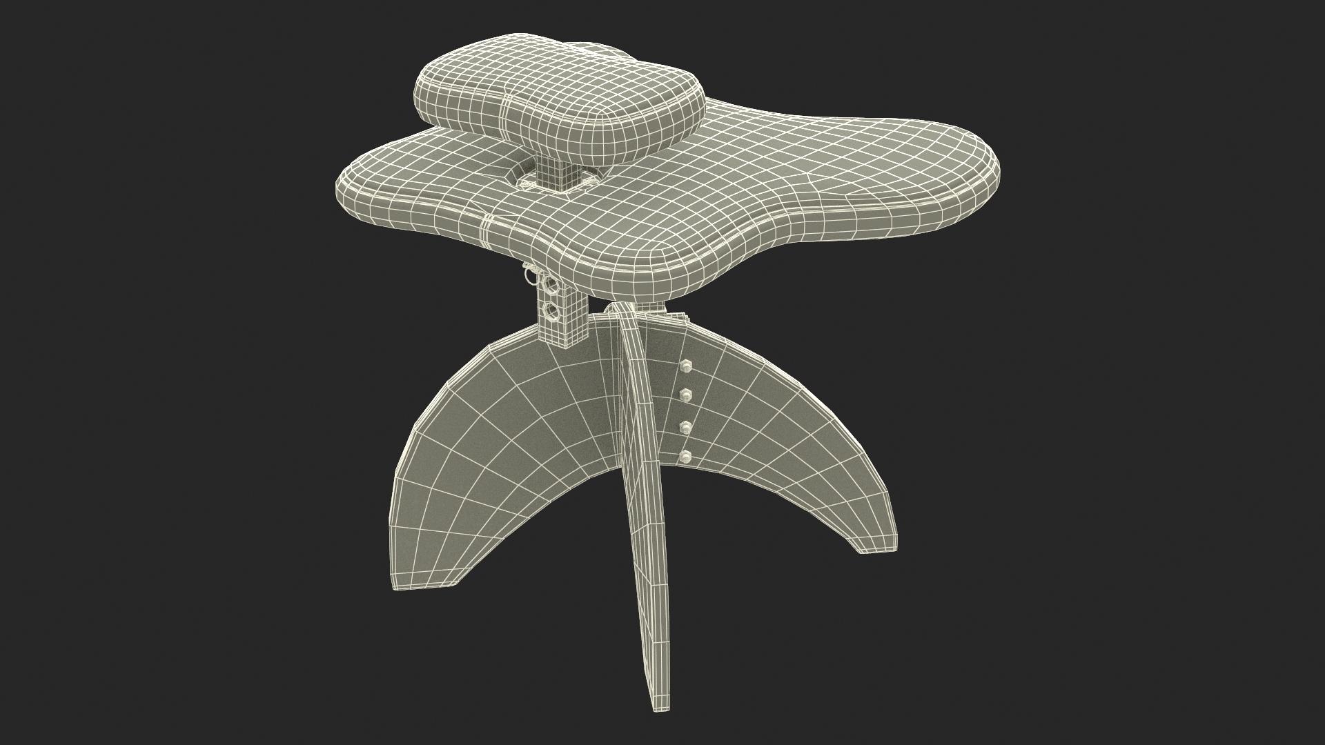 Cross Legged Soul Seat 3D