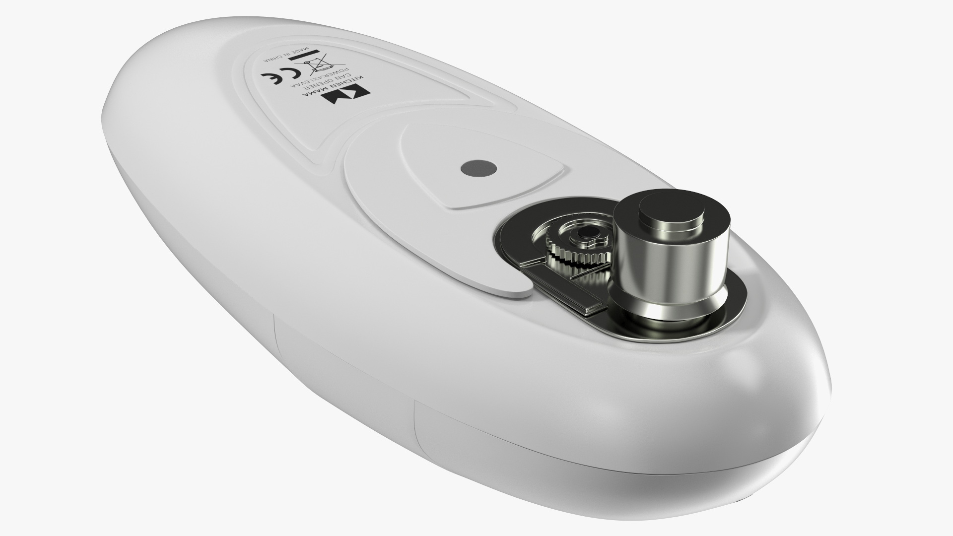 3D Mini Electric Can Opener Kitchen Mama White model