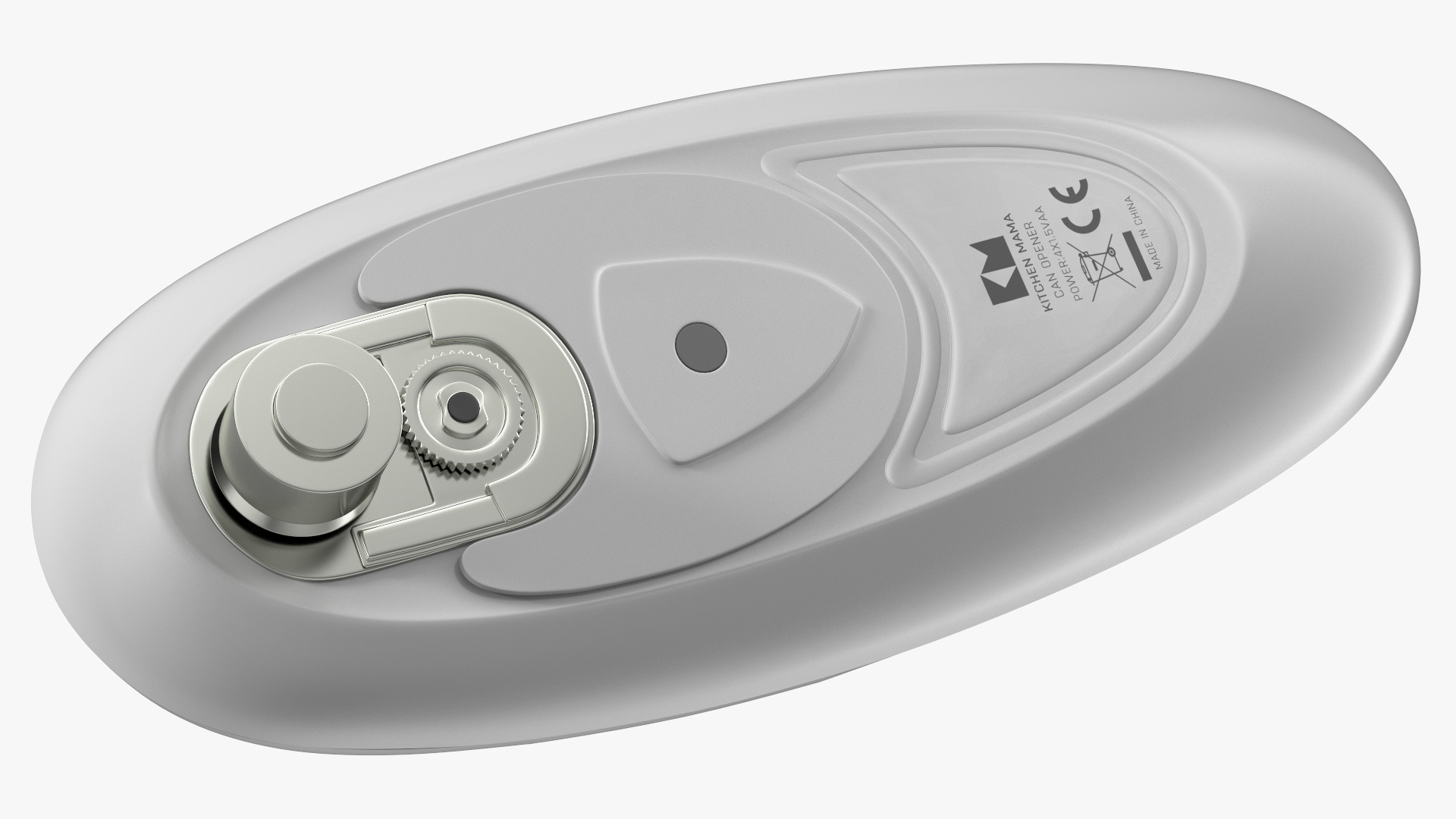 3D Mini Electric Can Opener Kitchen Mama White model