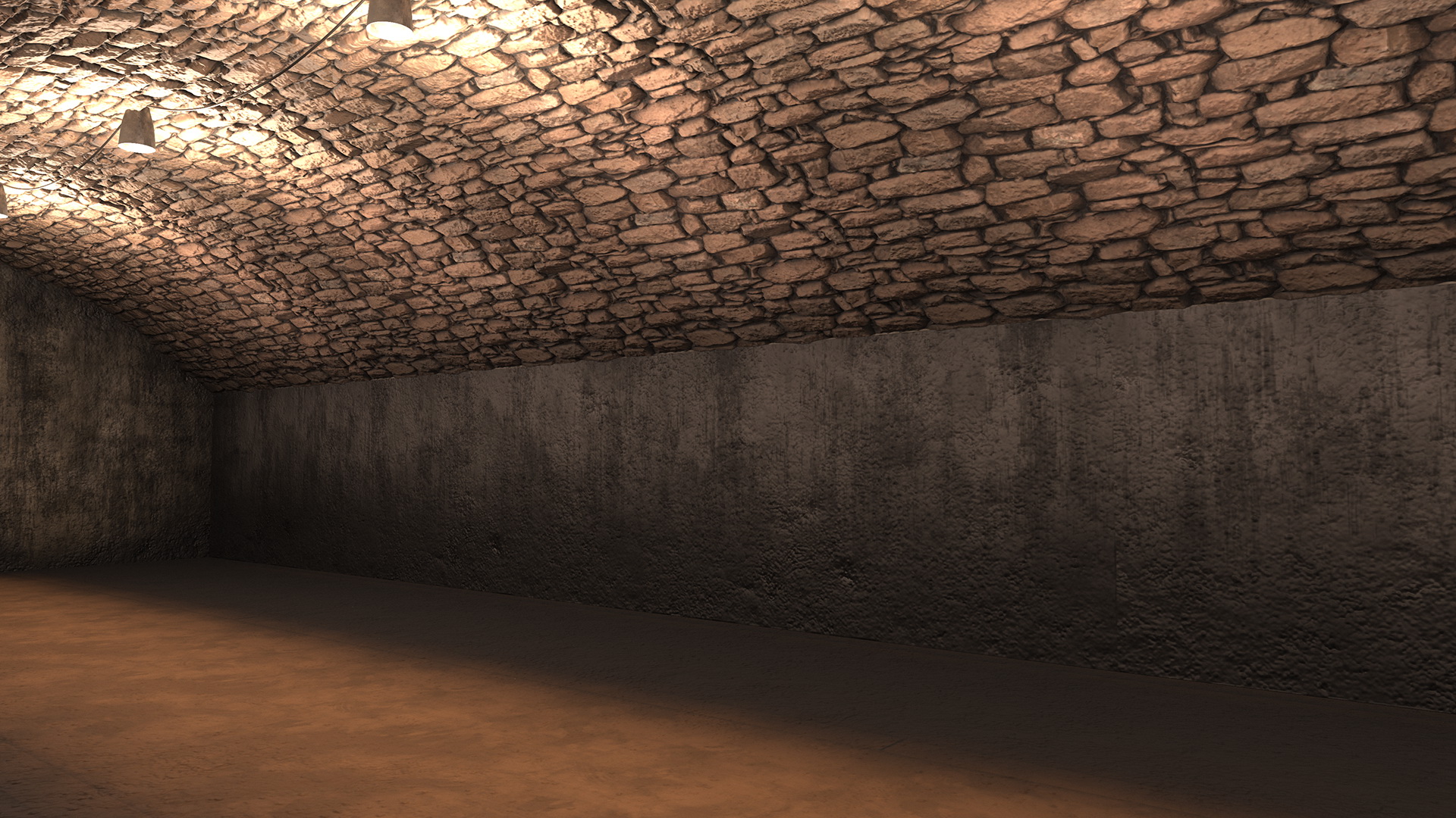 3D model Root Cellar Interior