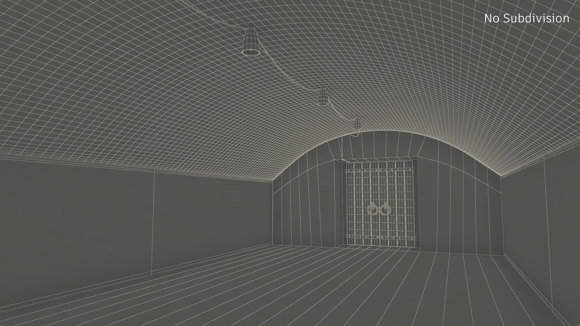 3D model Root Cellar Interior