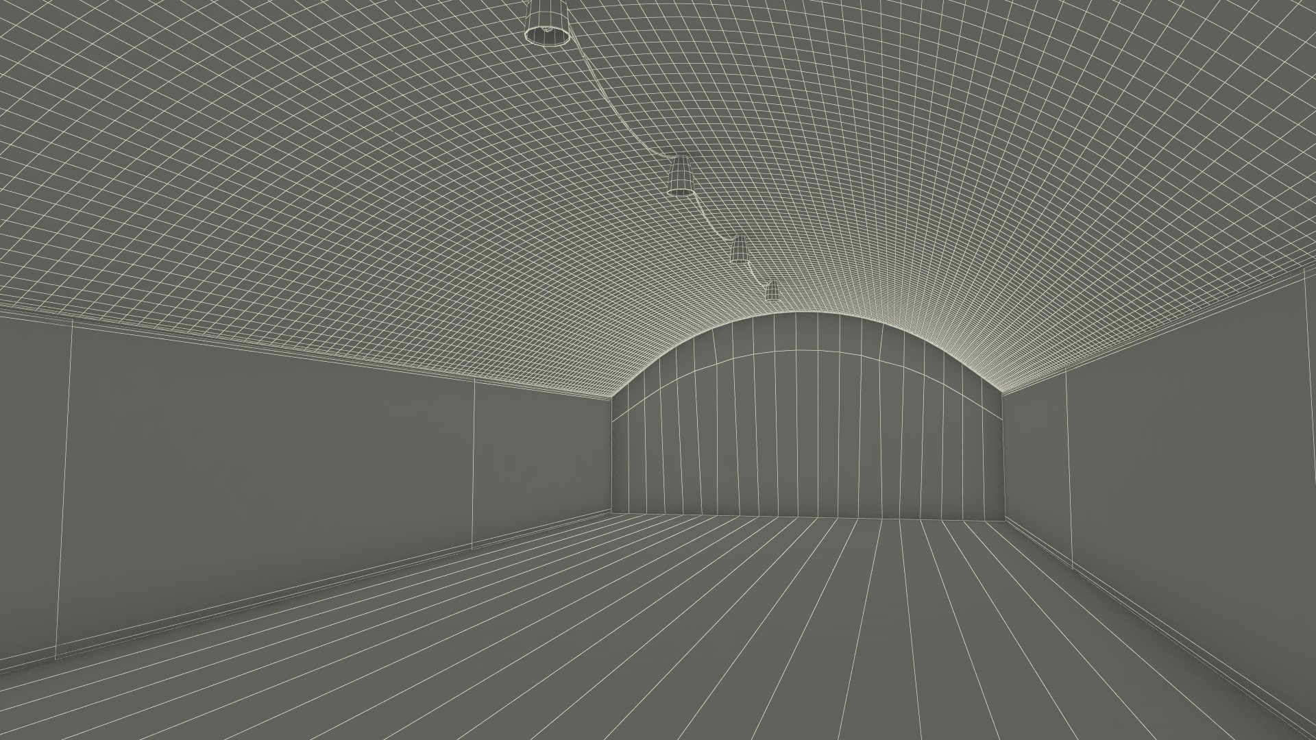 3D model Root Cellar Interior