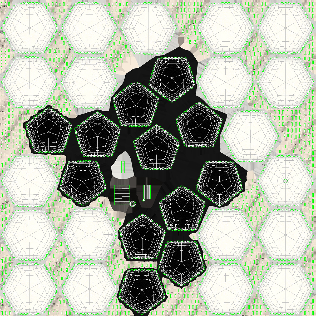 3D model Animated Soccer Ball Flies into Goal Net