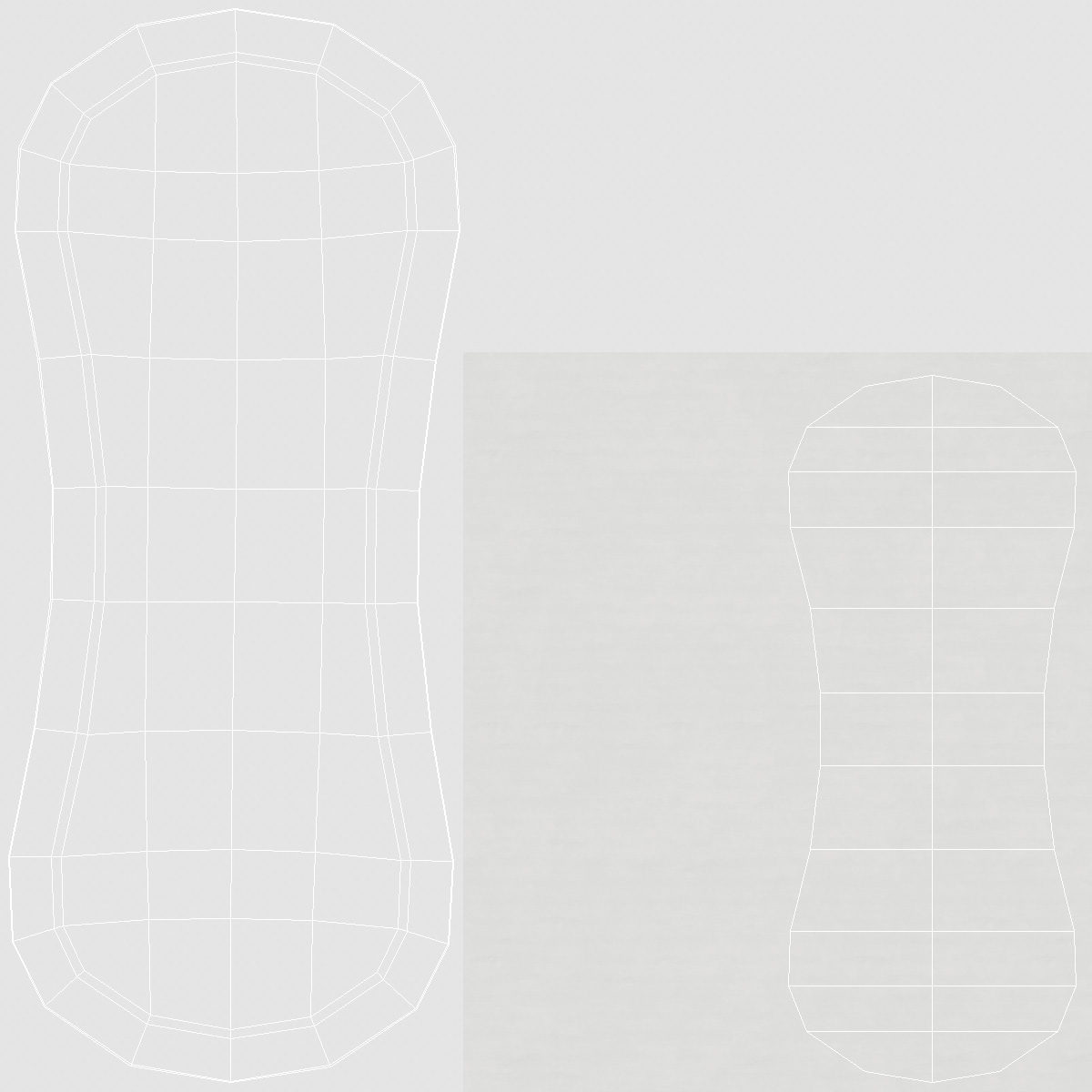 Sanitary Napkin Pad 3D model