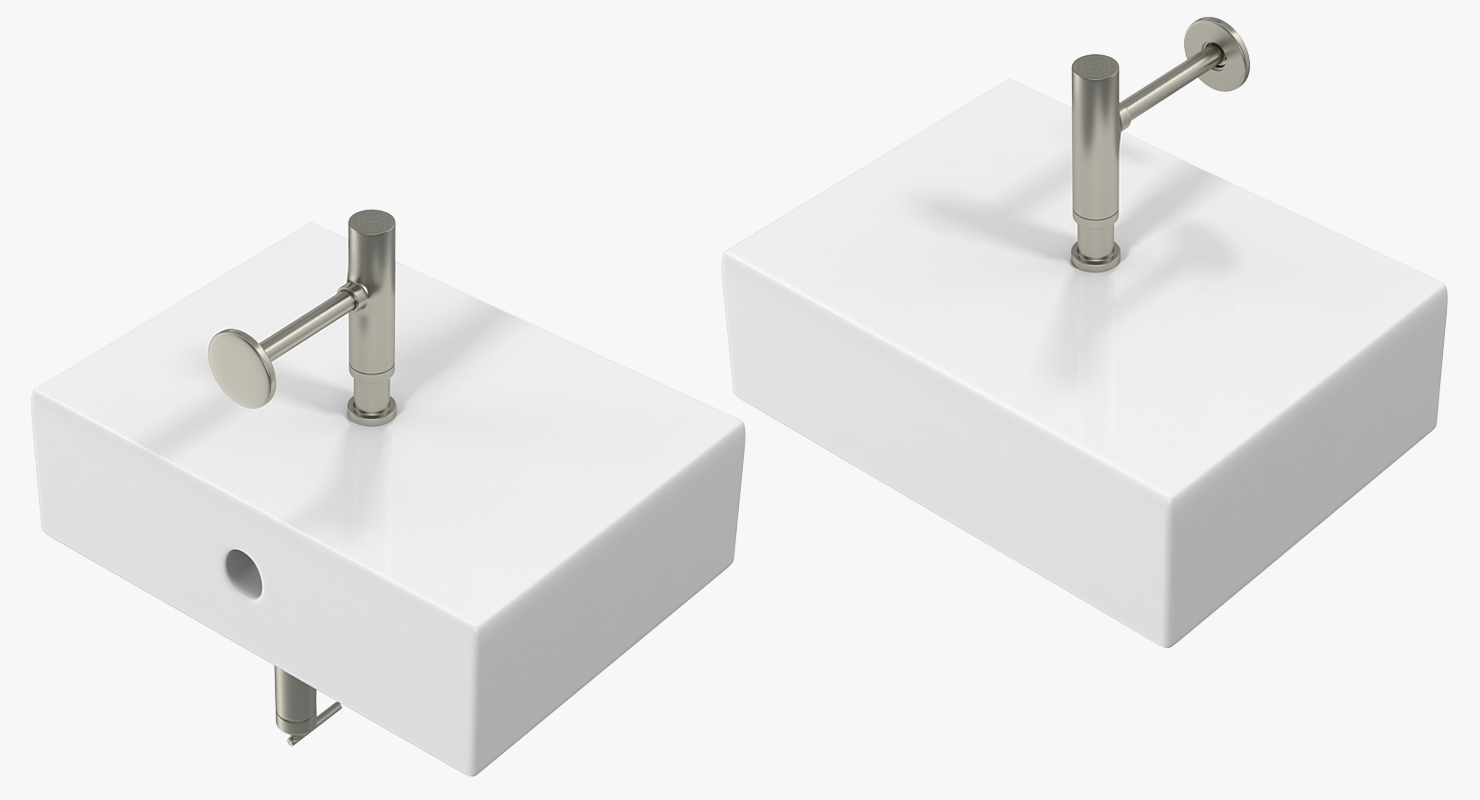 3D model Bathroom Vessel Sink