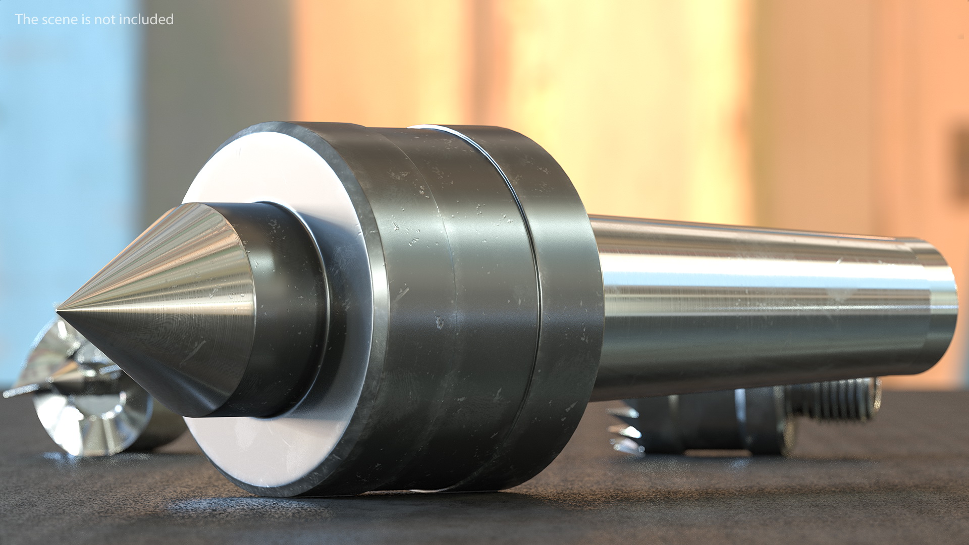 MT2 Live Center Morse Taper 3D
