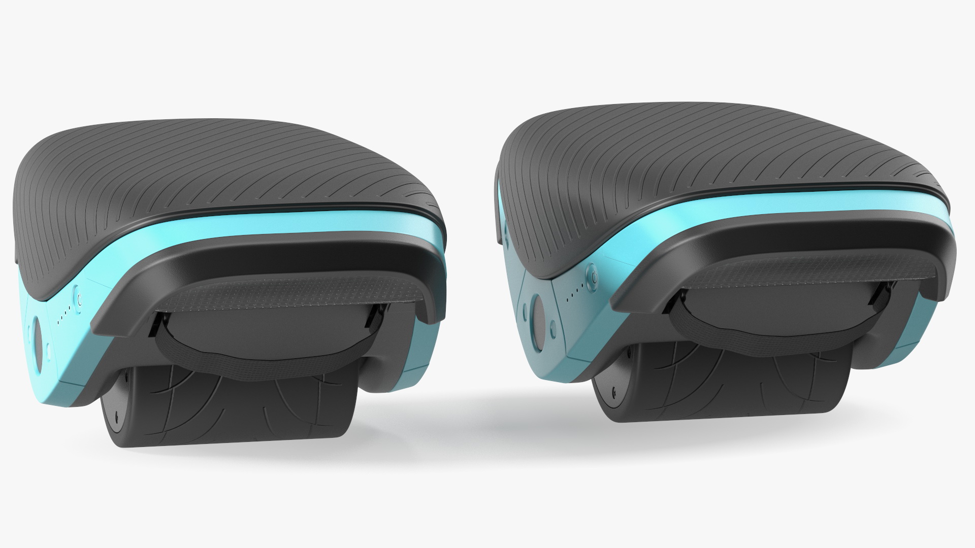 3D Electric Drift Roller Skates model
