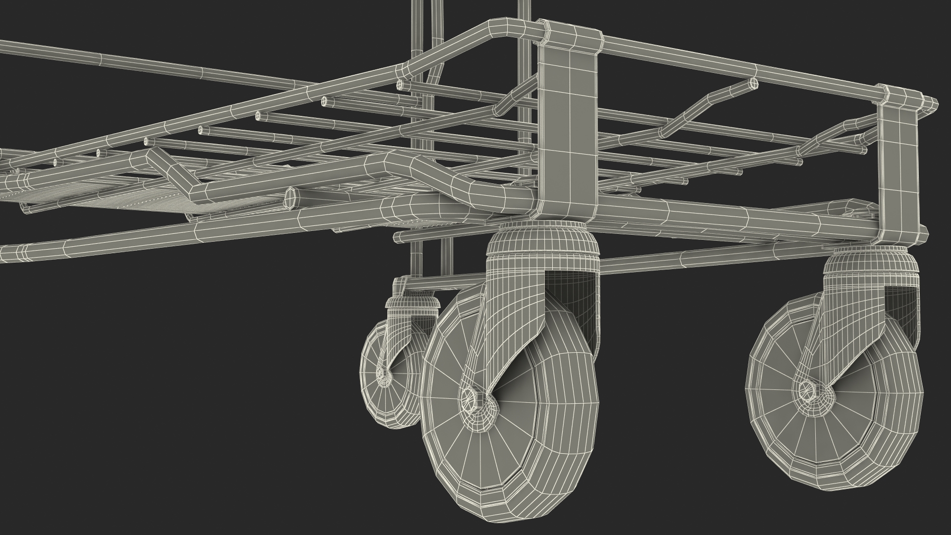 3D model Big Garden Centre Trolley