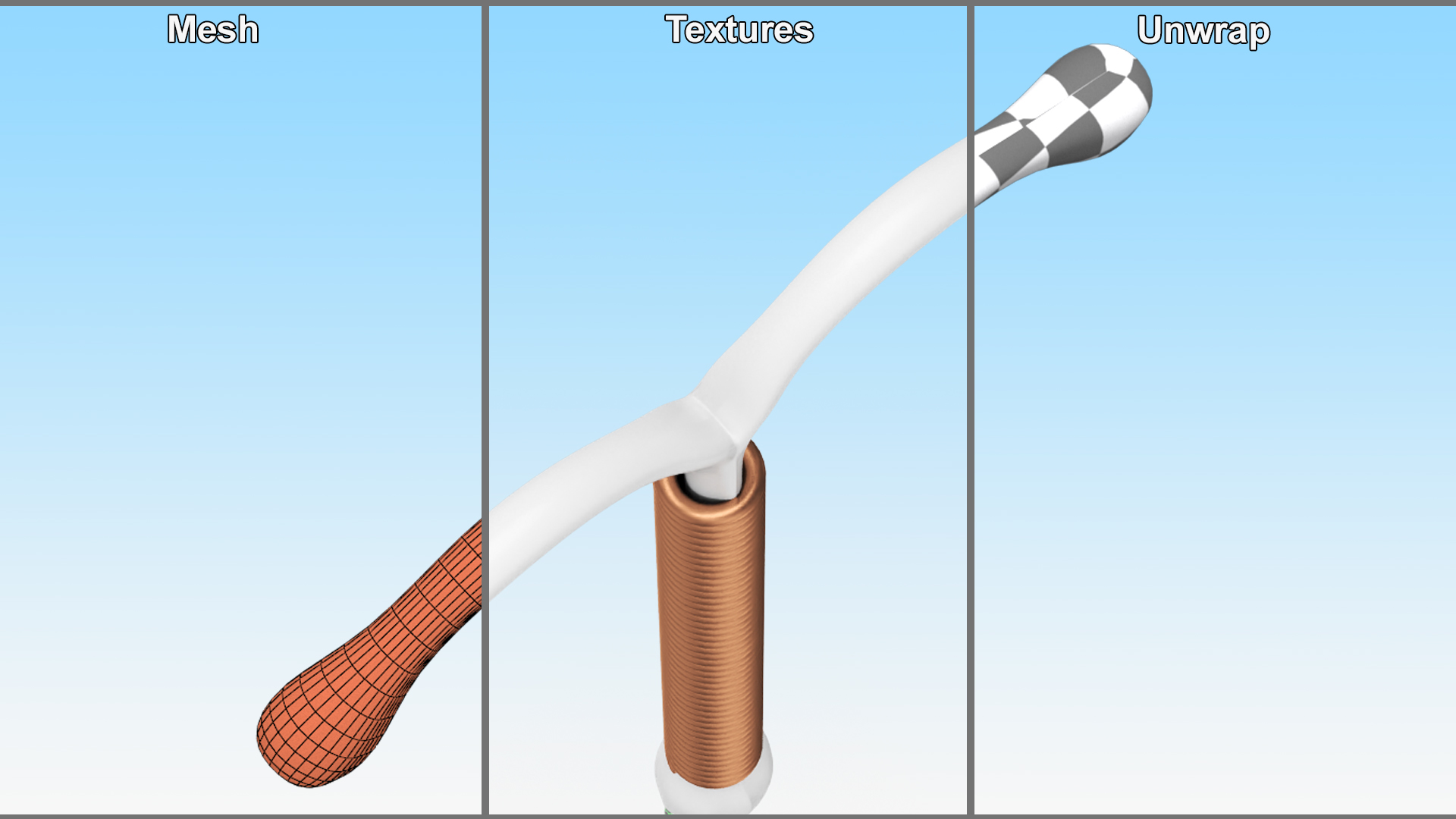 3D model Copper Intrauterine Device IUD