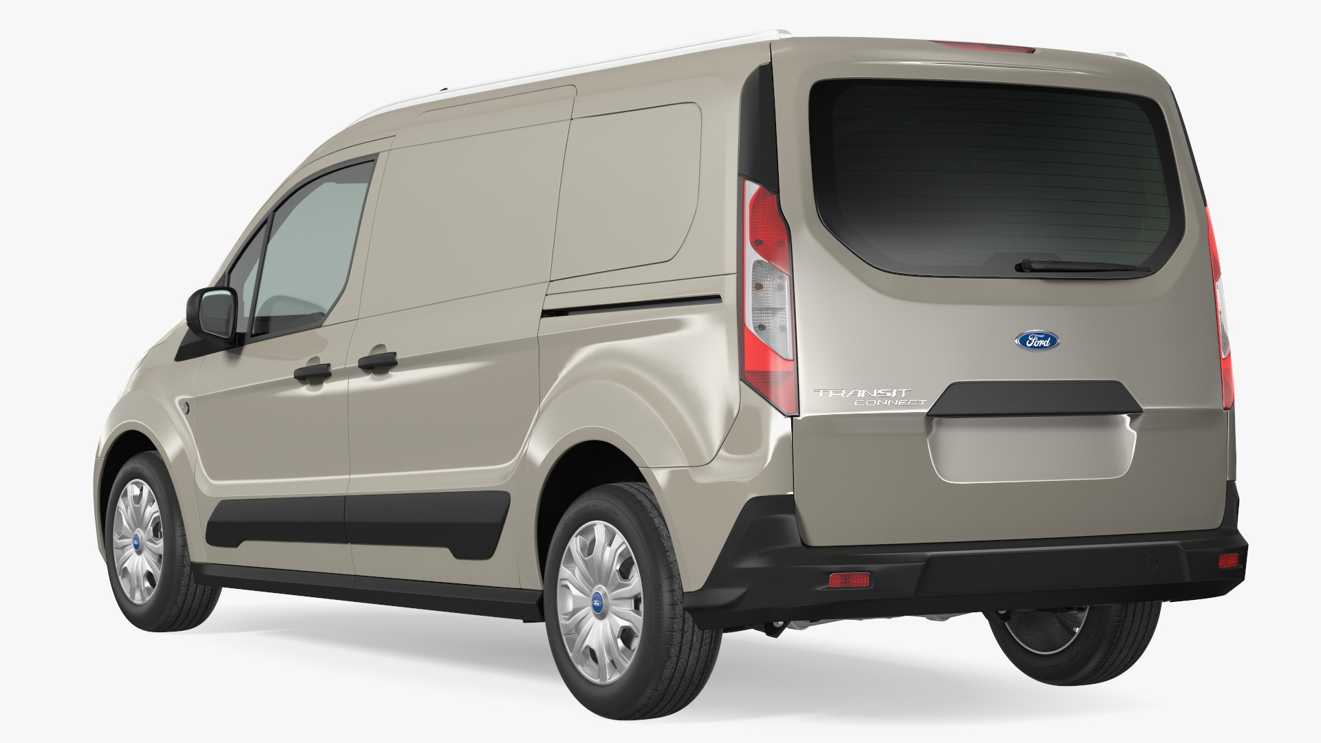 Ford Transit Connect Tailgate Gray 3D model