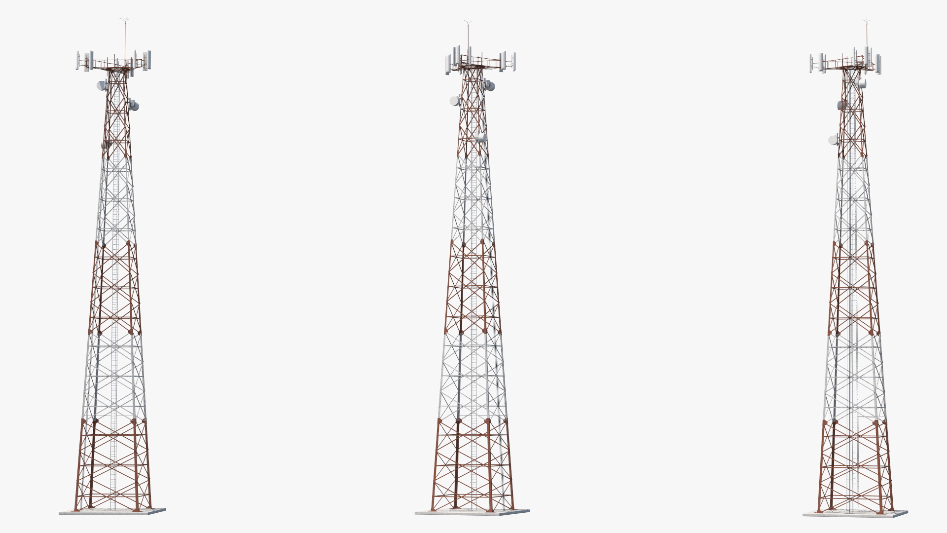 3D Cellular Communication Tower model