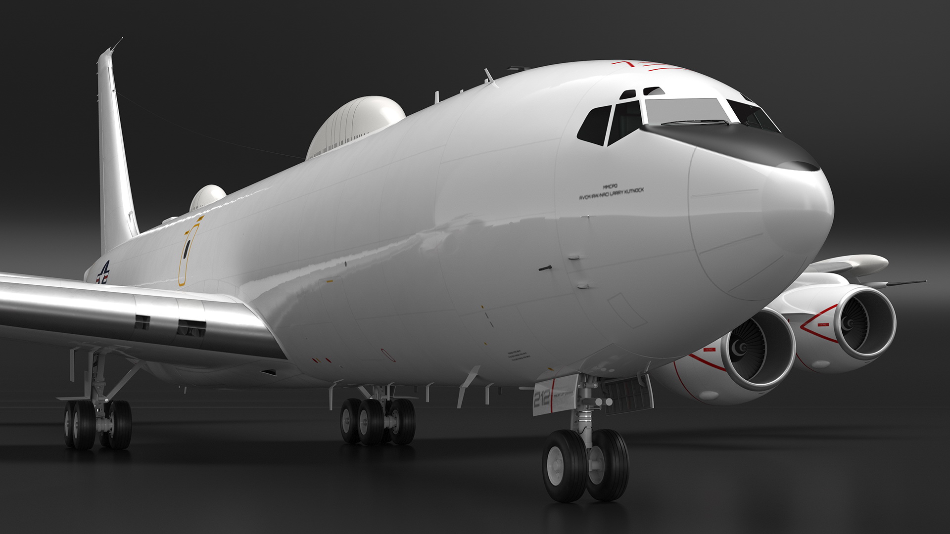E-6 Mercury Tacamo Navy Aircraft 3D