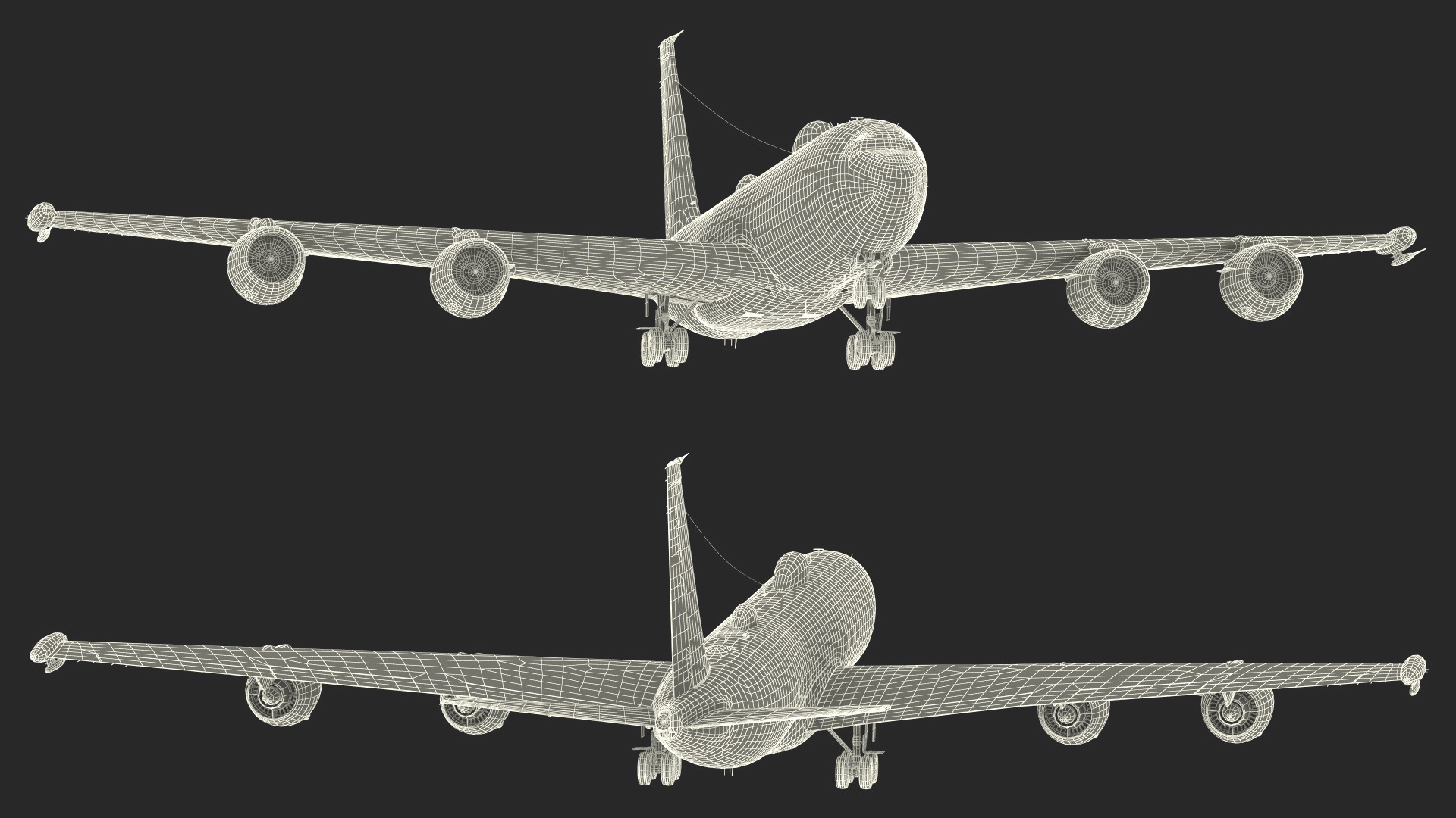 E-6 Mercury Tacamo Navy Aircraft 3D