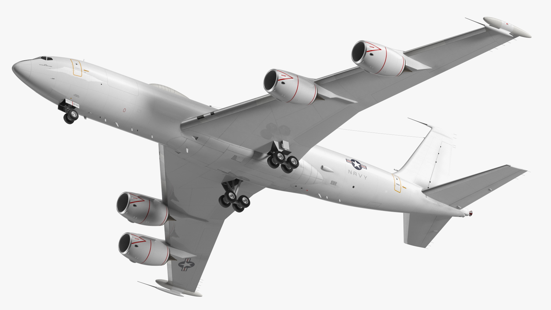 E-6 Mercury Tacamo Navy Aircraft 3D