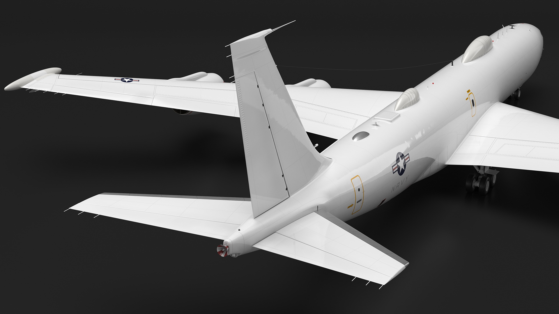 E-6 Mercury Tacamo Navy Aircraft 3D