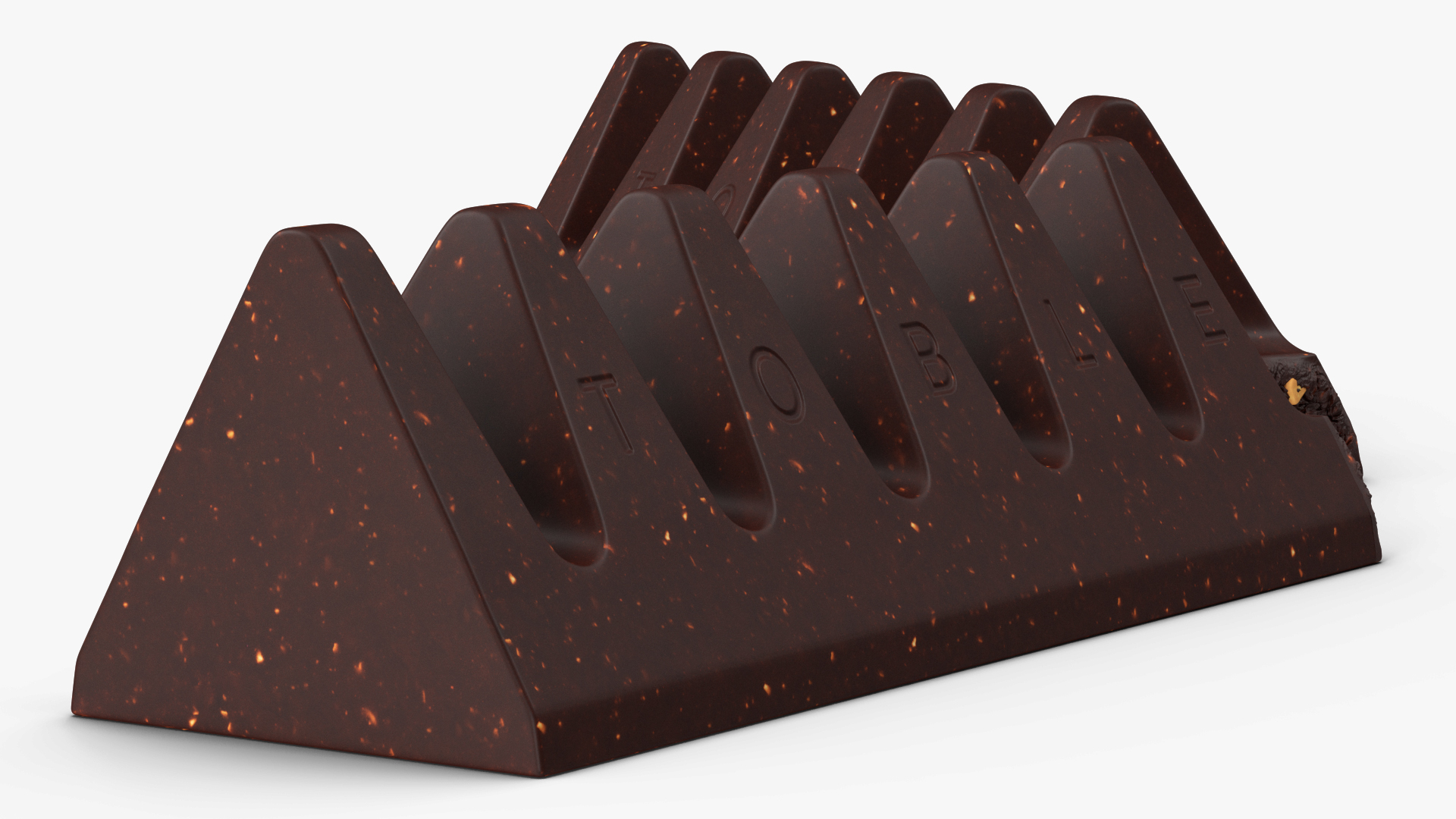 Toblerone Dark Chocolate Split Bar 3D model