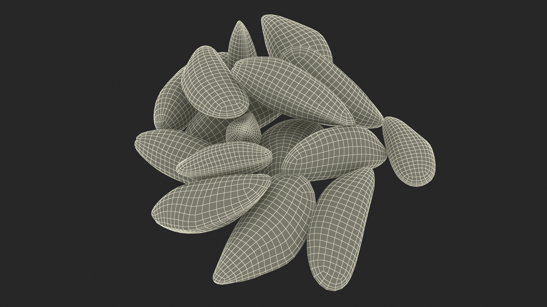 Bunch of Clams 3D model