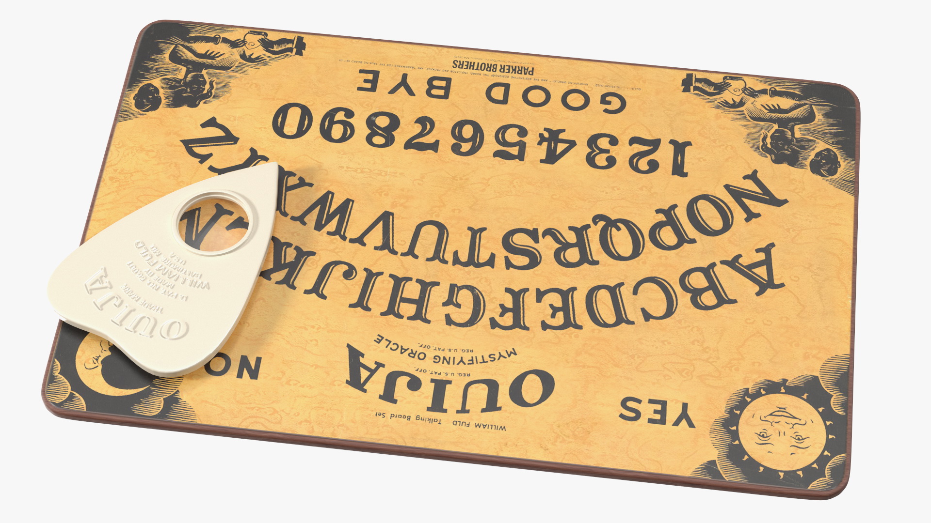 3D model Ouija Board Classic Style