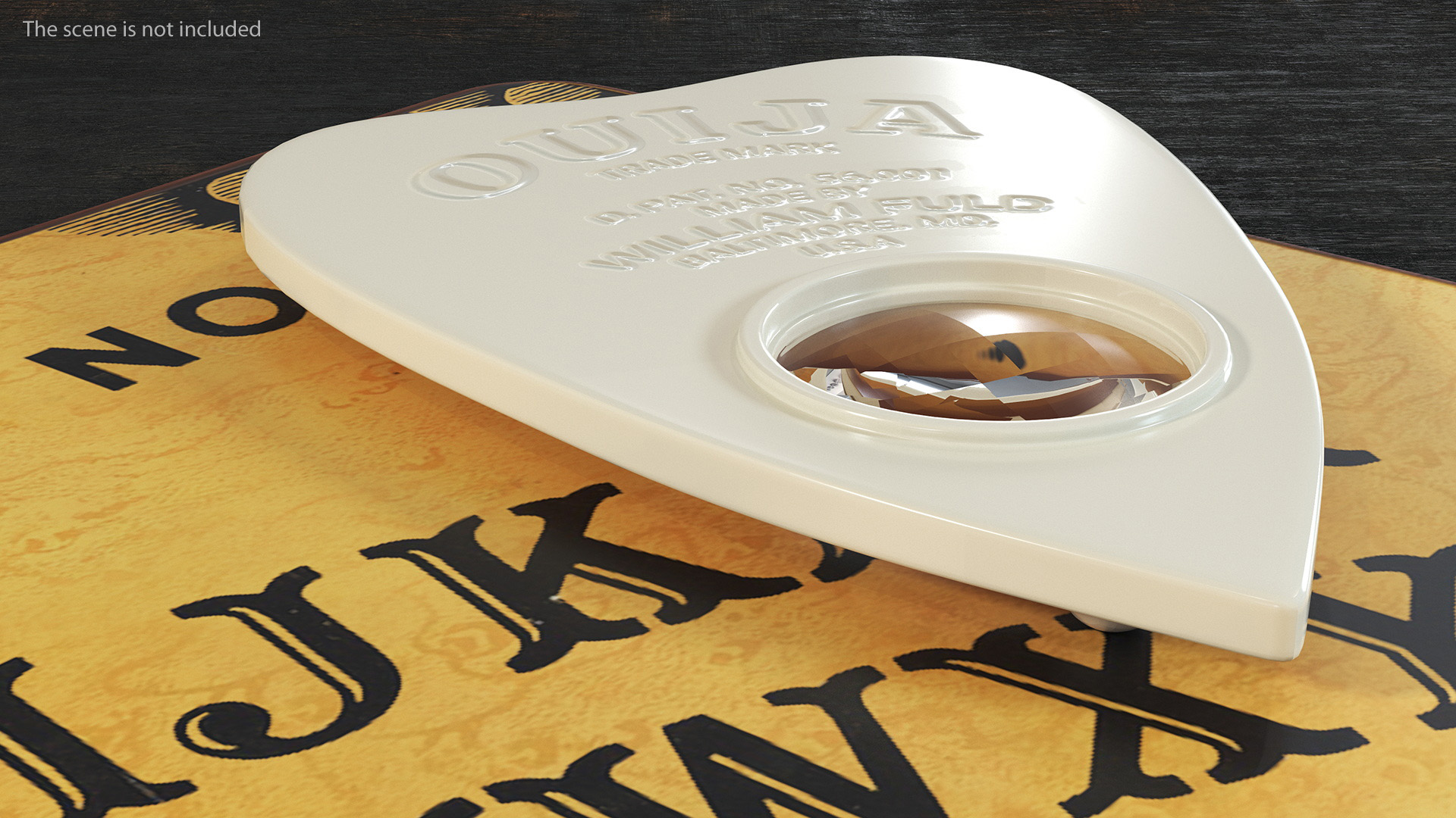 3D model Ouija Board Classic Style