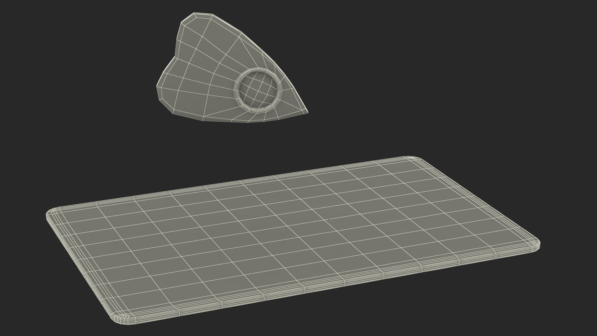 3D model Ouija Board Classic Style