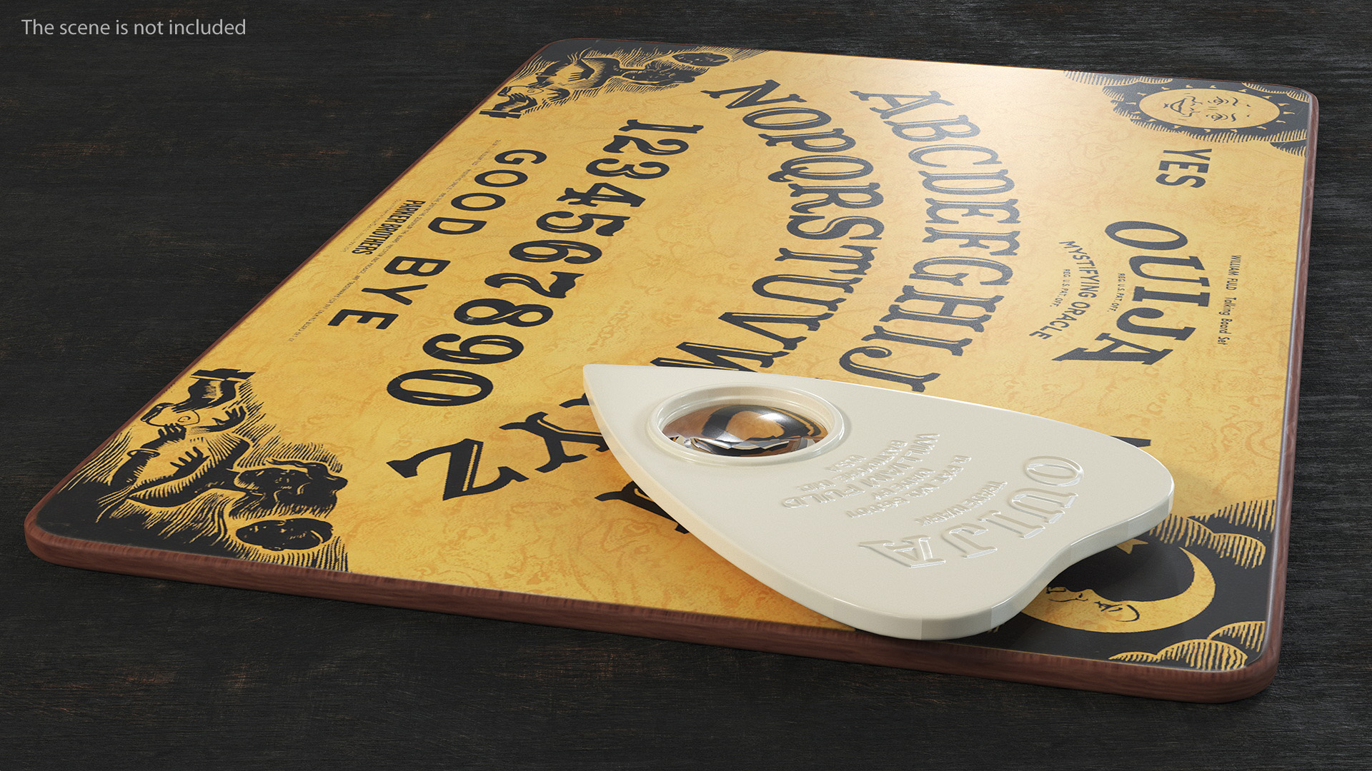 3D model Ouija Board Classic Style
