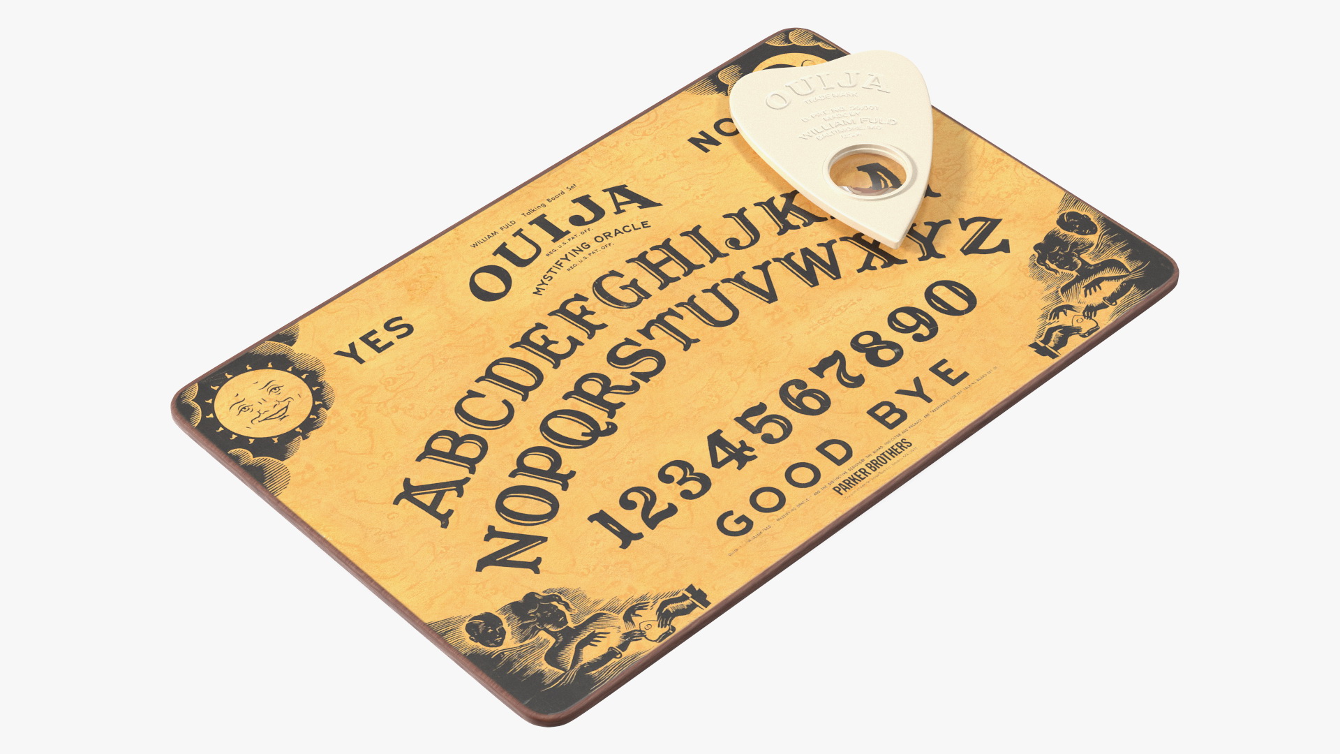 3D model Ouija Board Classic Style