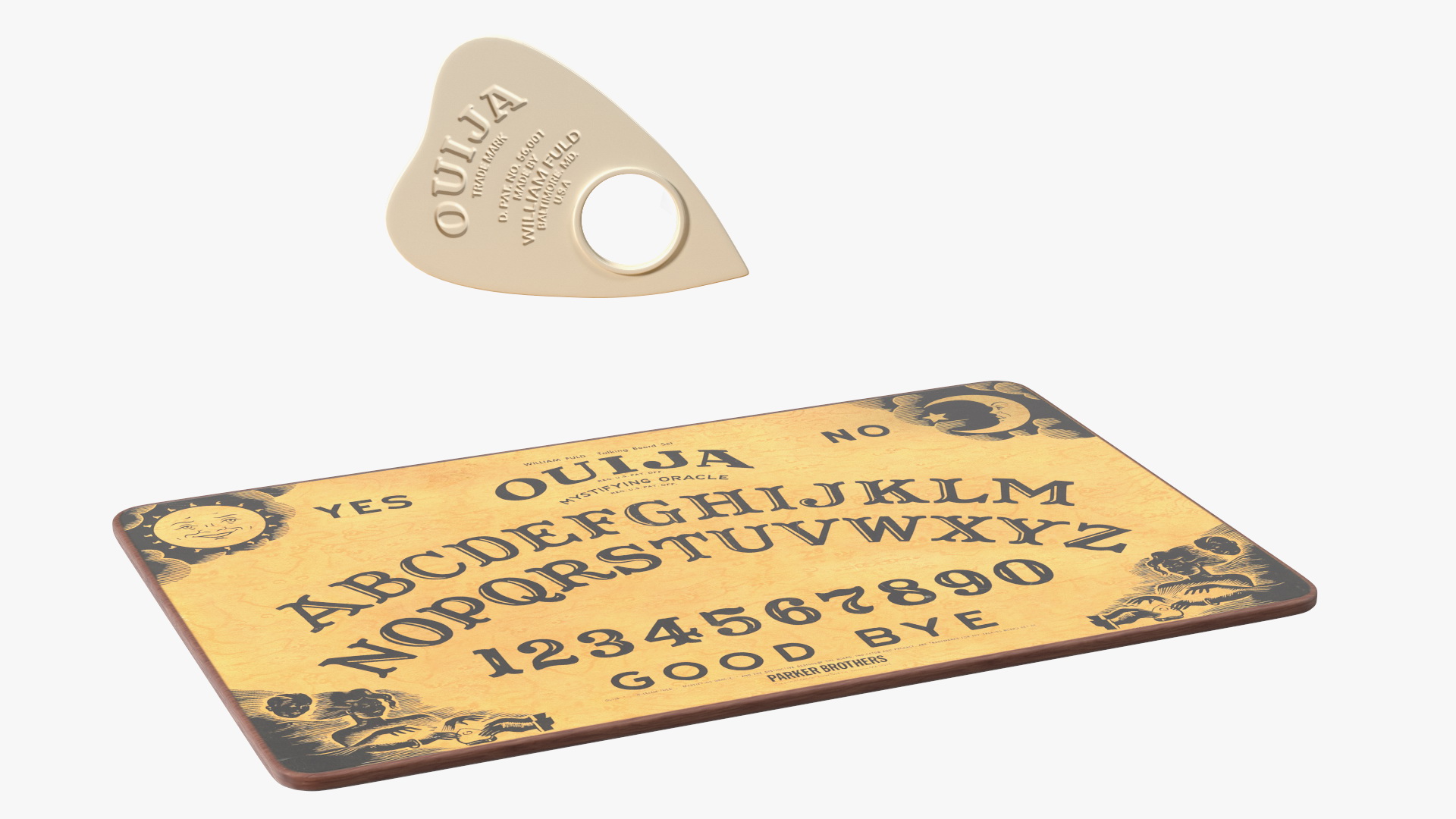 3D model Ouija Board Classic Style