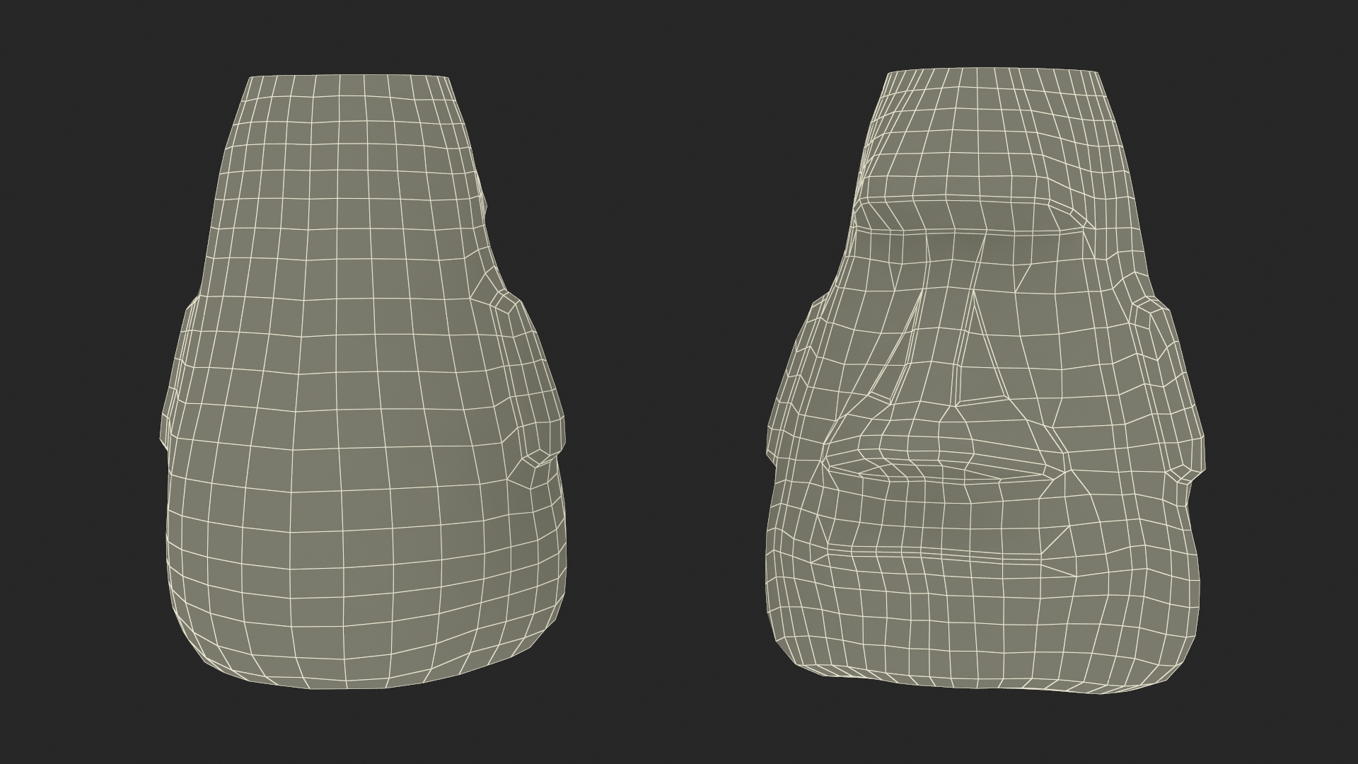 3D model Emoji Moai