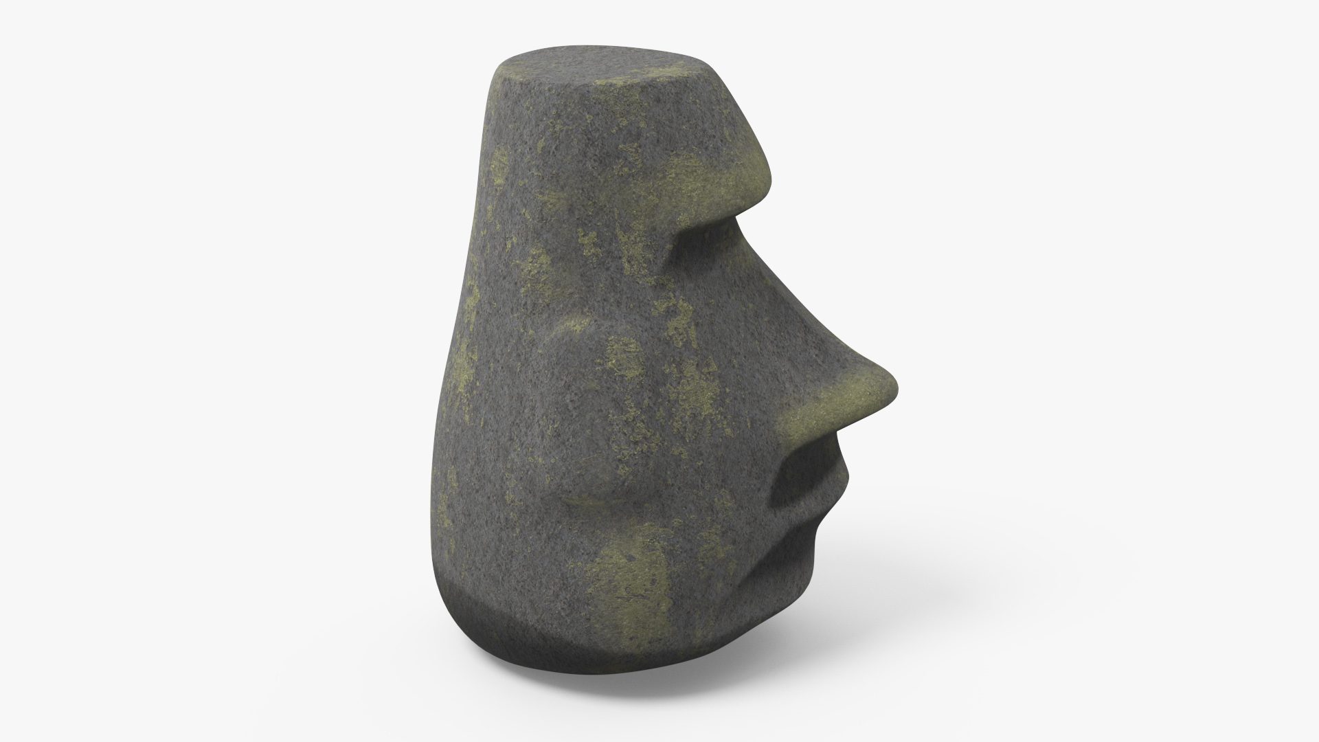 3D model Emoji Moai