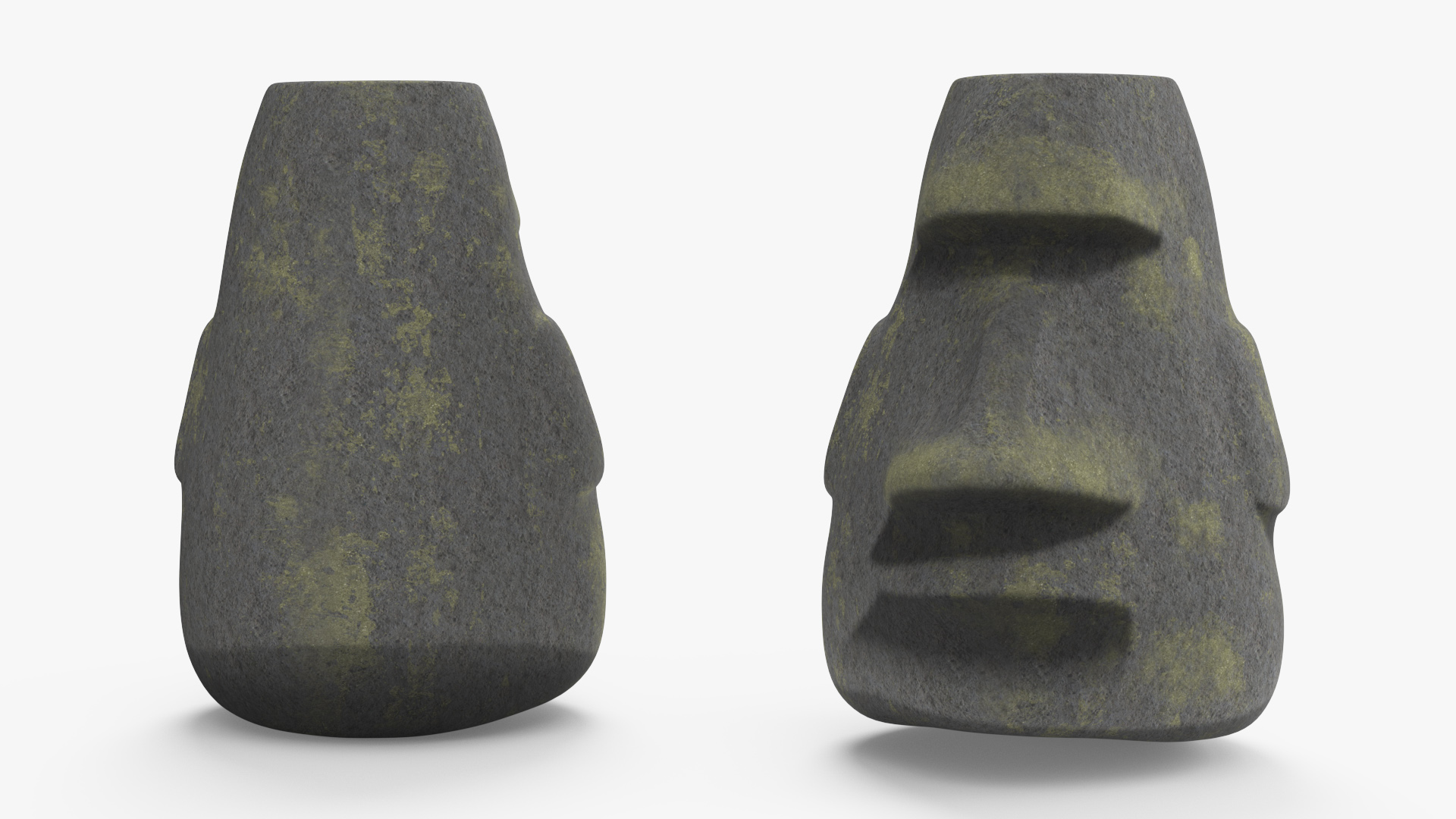 3D model Emoji Moai
