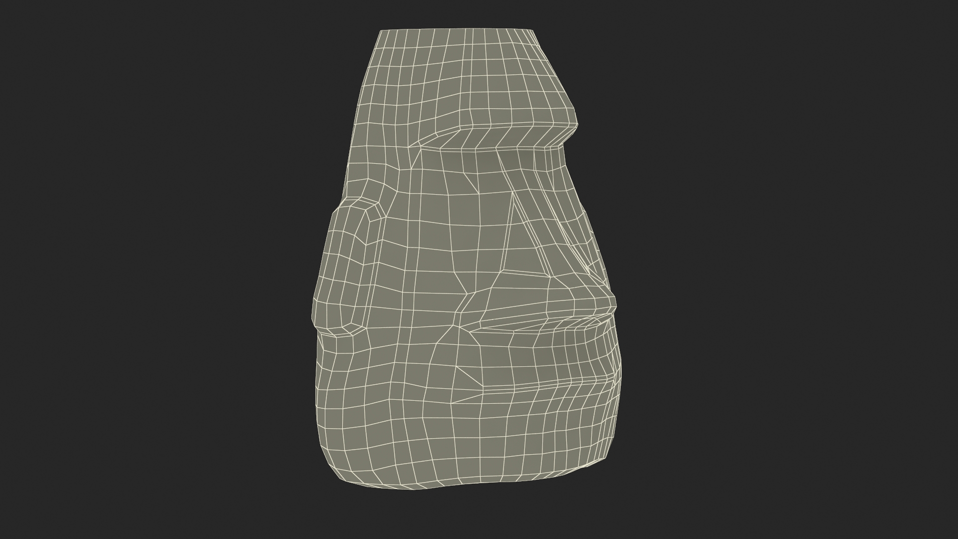 3D model Emoji Moai
