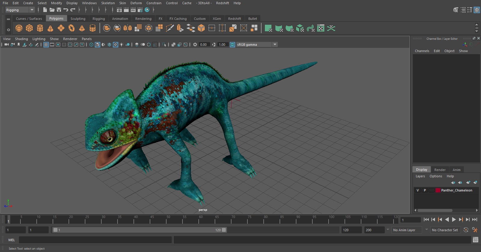 Panther Chameleon 3D